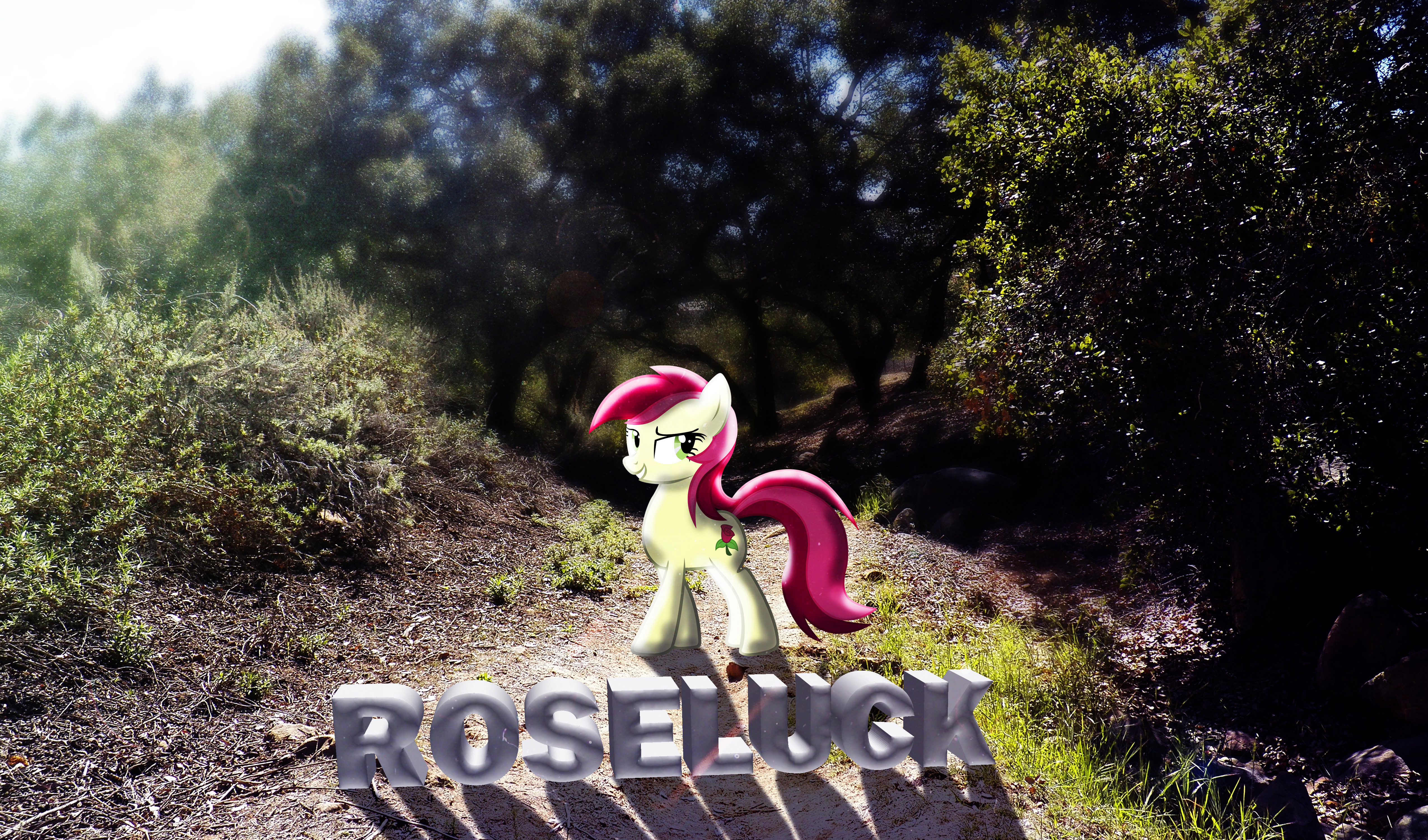 Roseluck Nature Wallpaper by CptOfTheFriendship and InternationalTCK