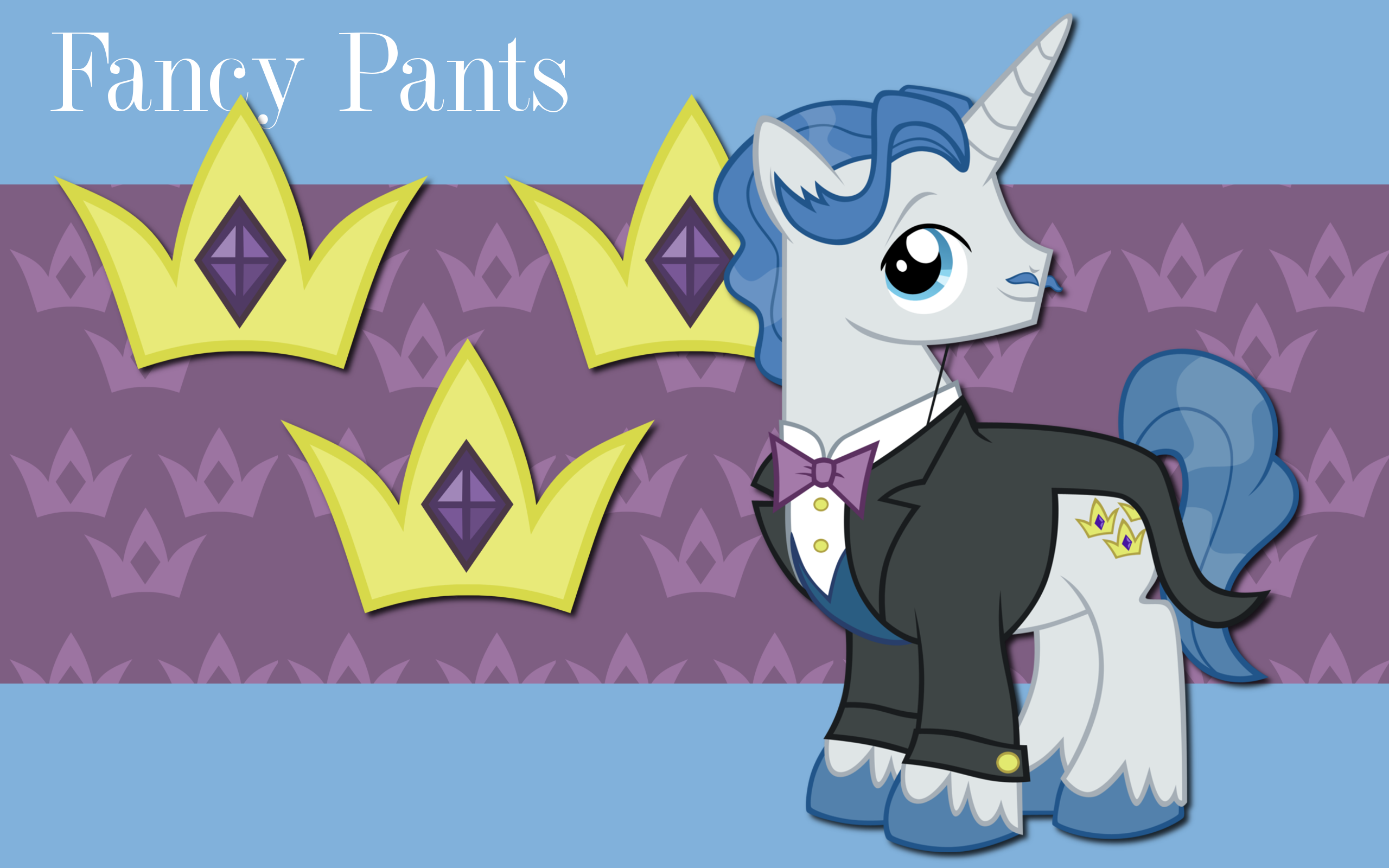 Fancy Pants WP 2 by AliceHumanSacrifice0, elegantmisreader and The-Smiling-Pony