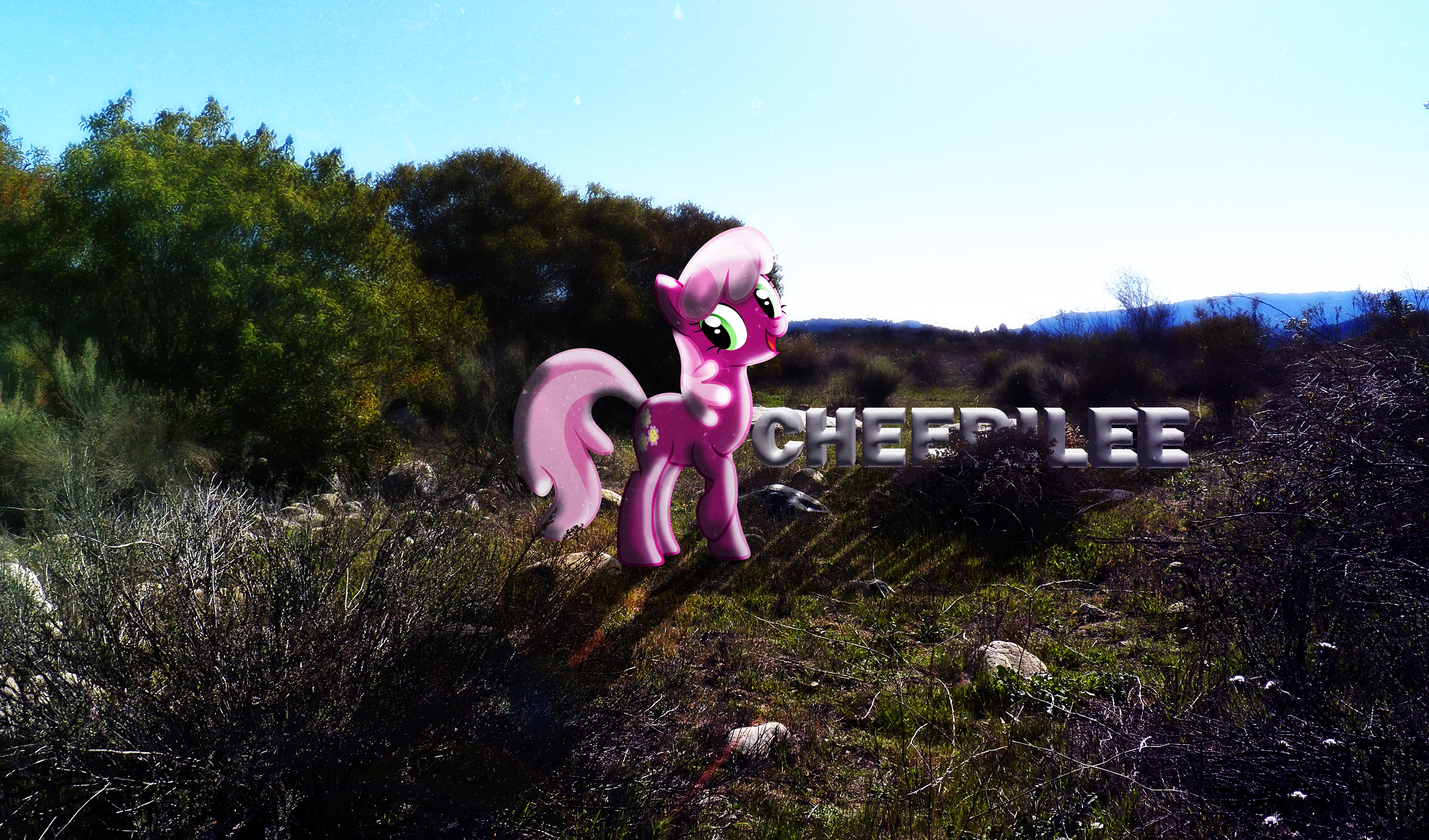 Cheerilee Nature Wallpaper by InternationalTCK and ShelltoonTV