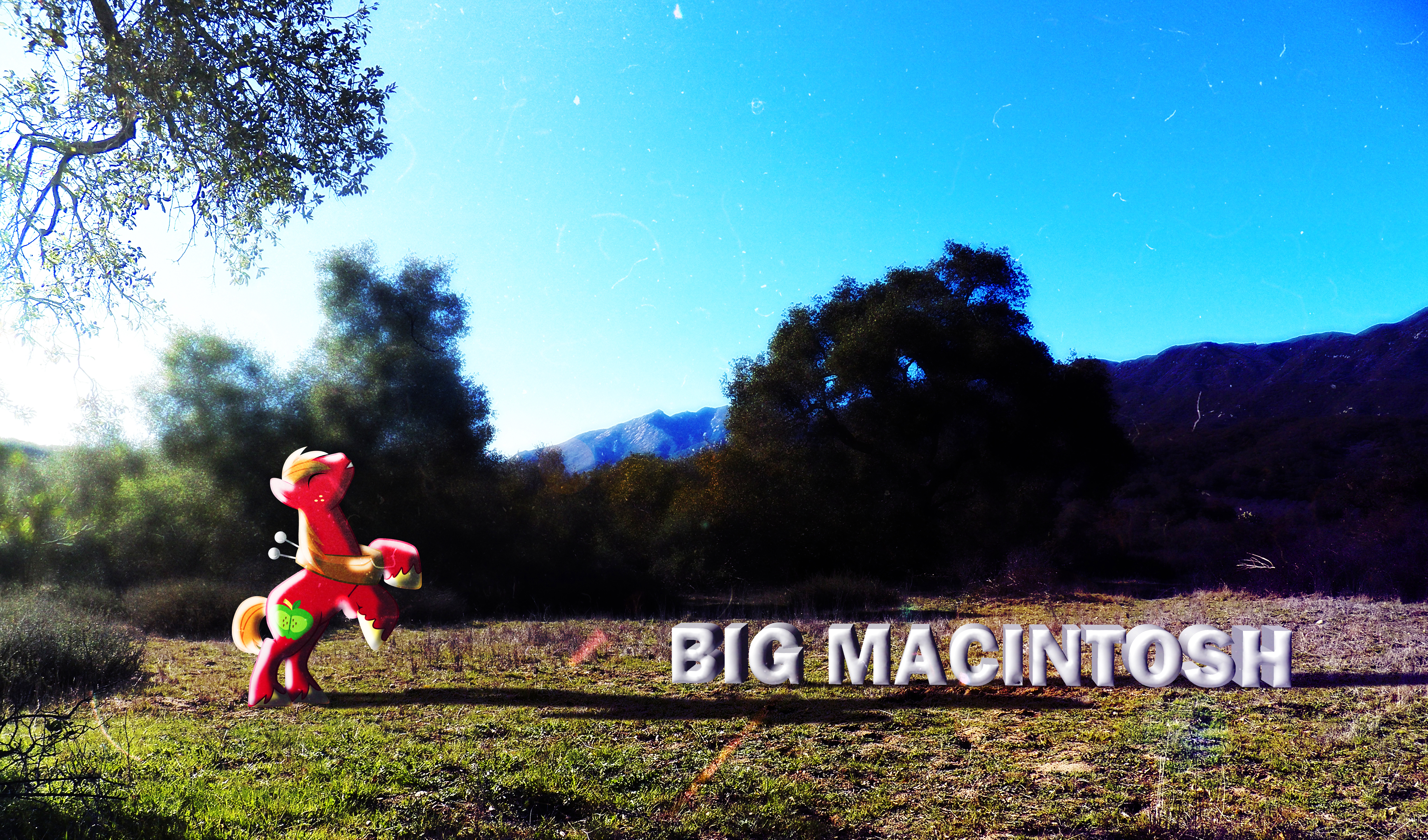 Big Macintosh Nature Wallpaper by InternationalTCK and LcPsycho