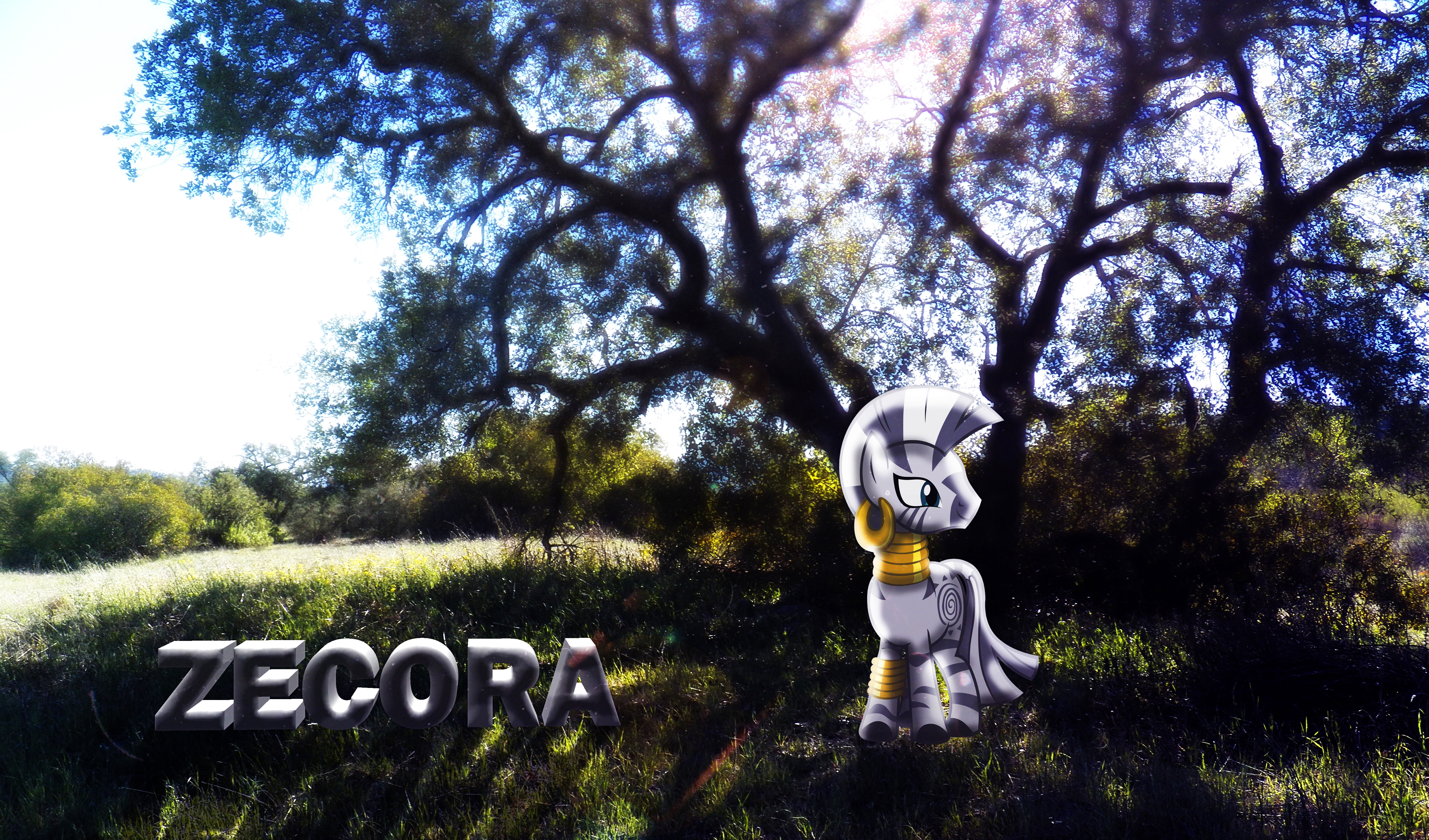 Zecora Nature Wallpaper by Cottonbby and InternationalTCK