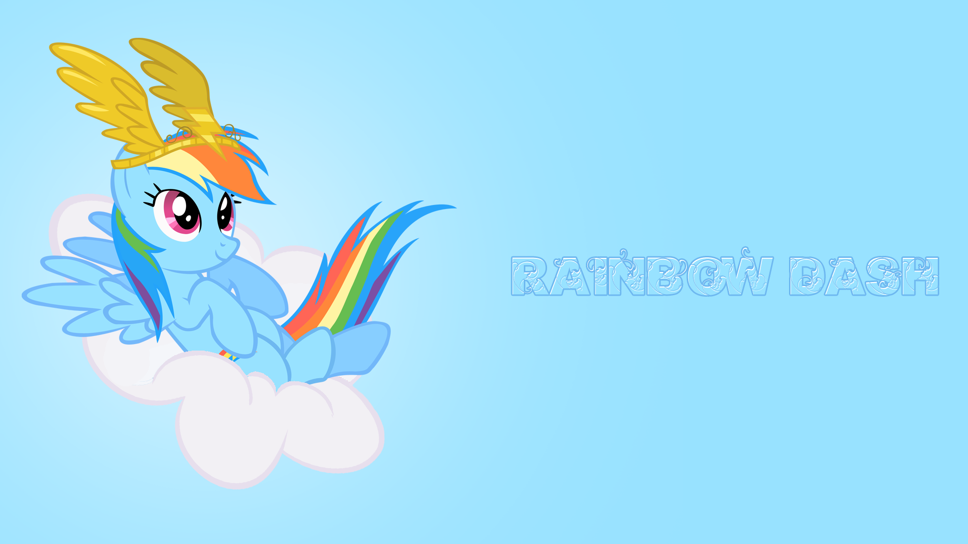 Wallpaper - Rainbow Dash by Mackaged, Shelmo69 and starwarsmike1