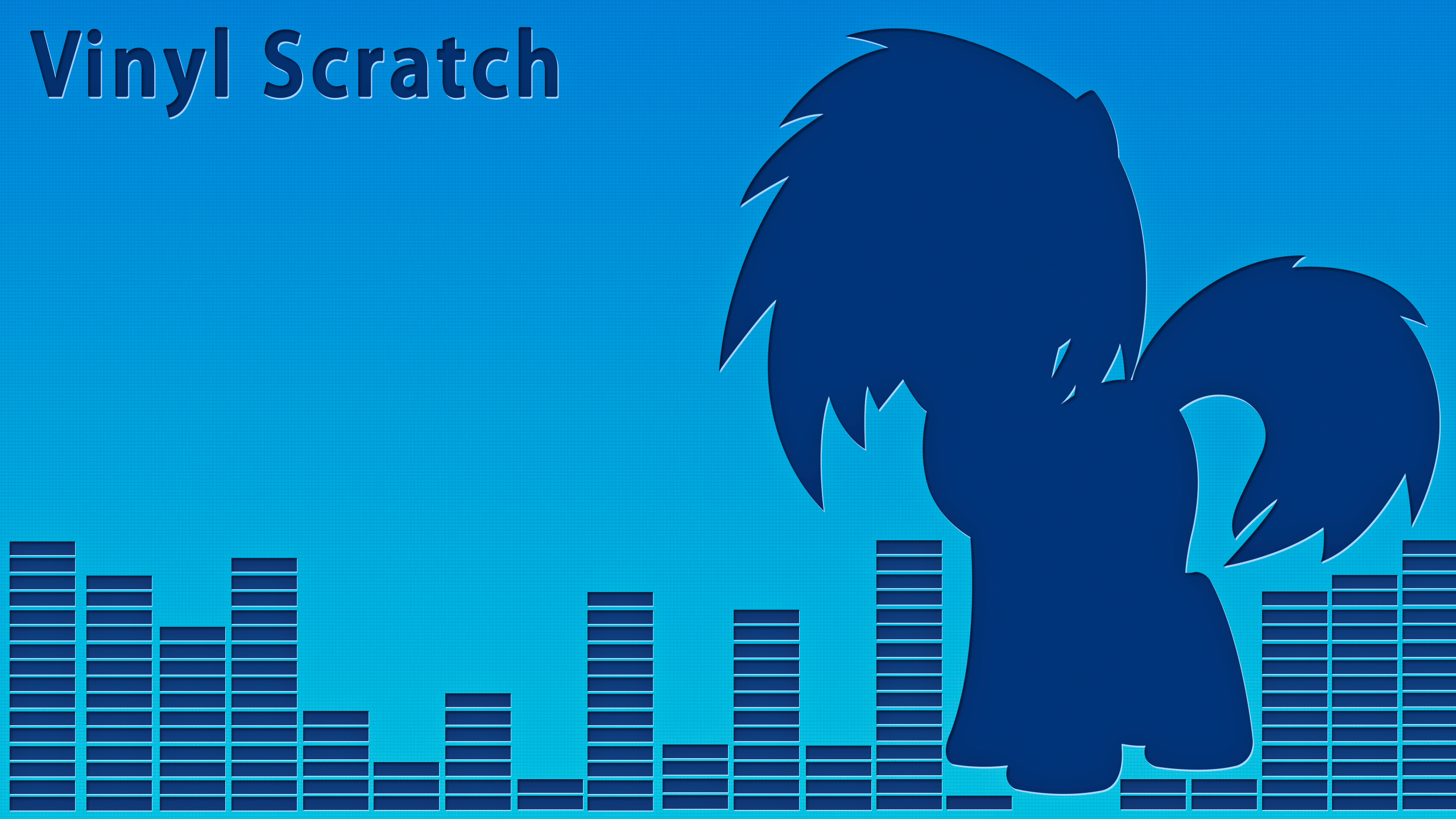 Vinyl Scratch LetterPress Wallpaper by alanfernandoflores01