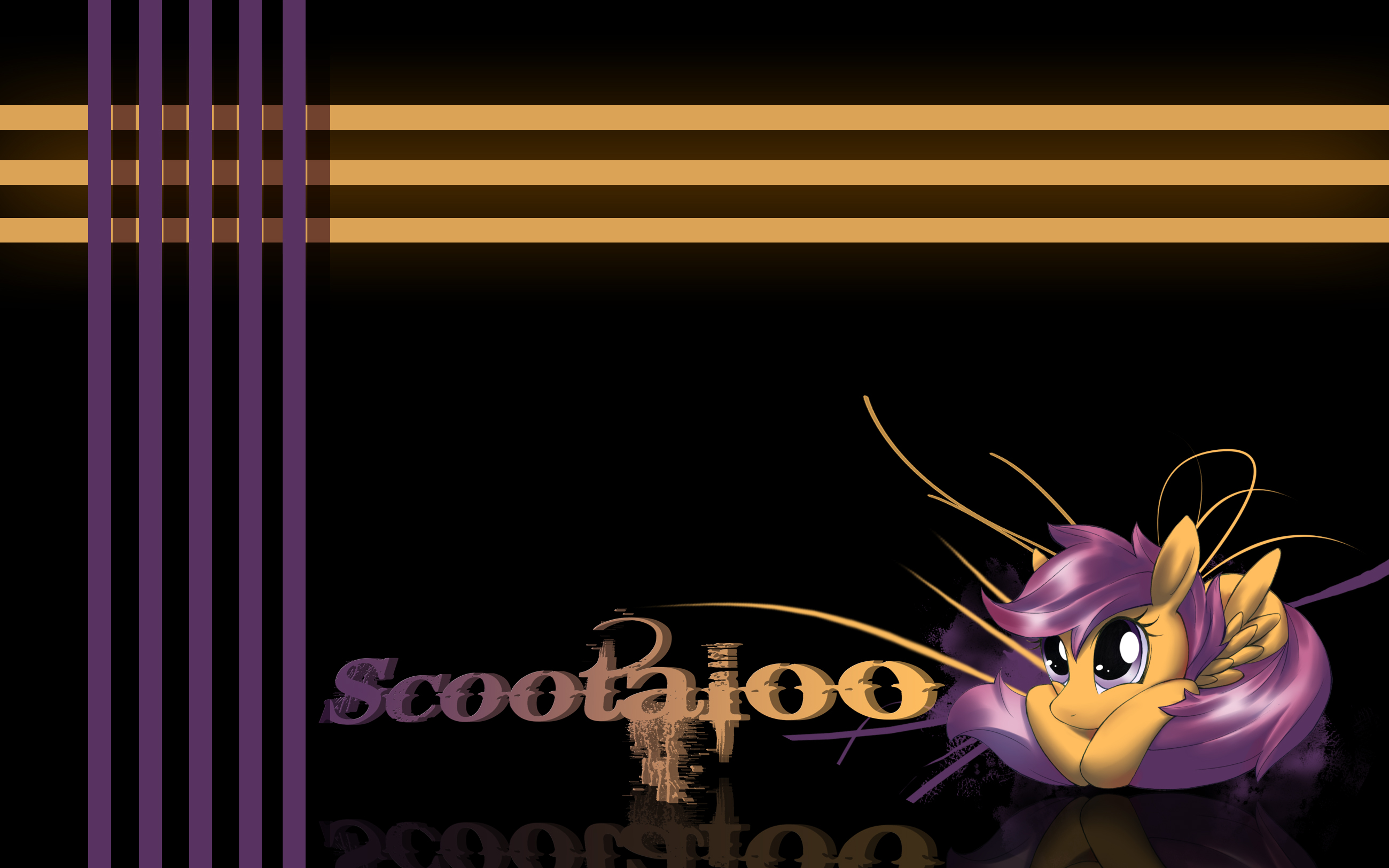 Scootaloo wallpaper by Cyrix40