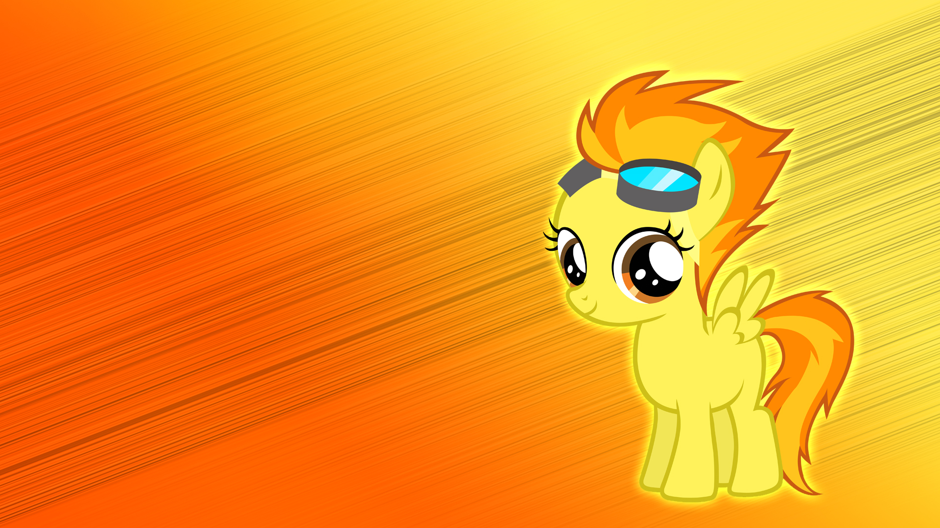 Filly Spitfire Wallpaper by Blackm3sh and Pappkarton