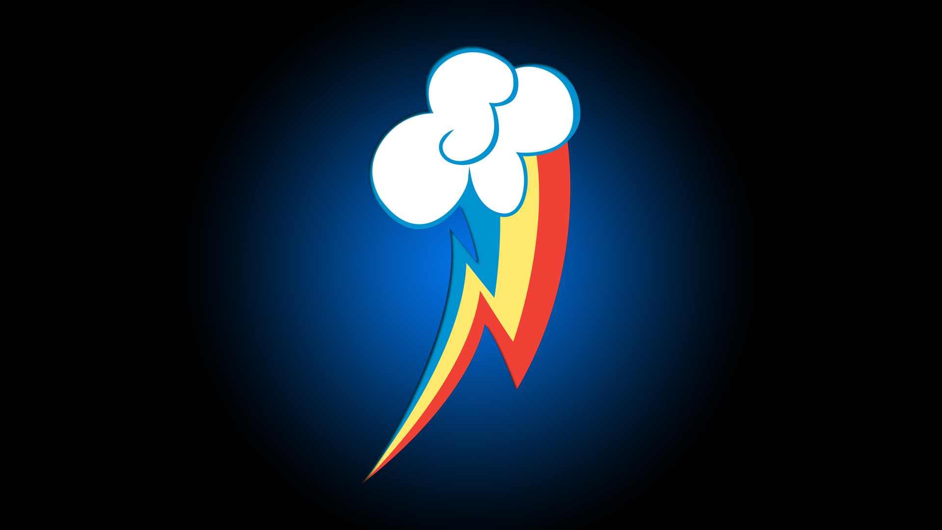 Rainbow Dash Simple Wallpaper by Abaddon41