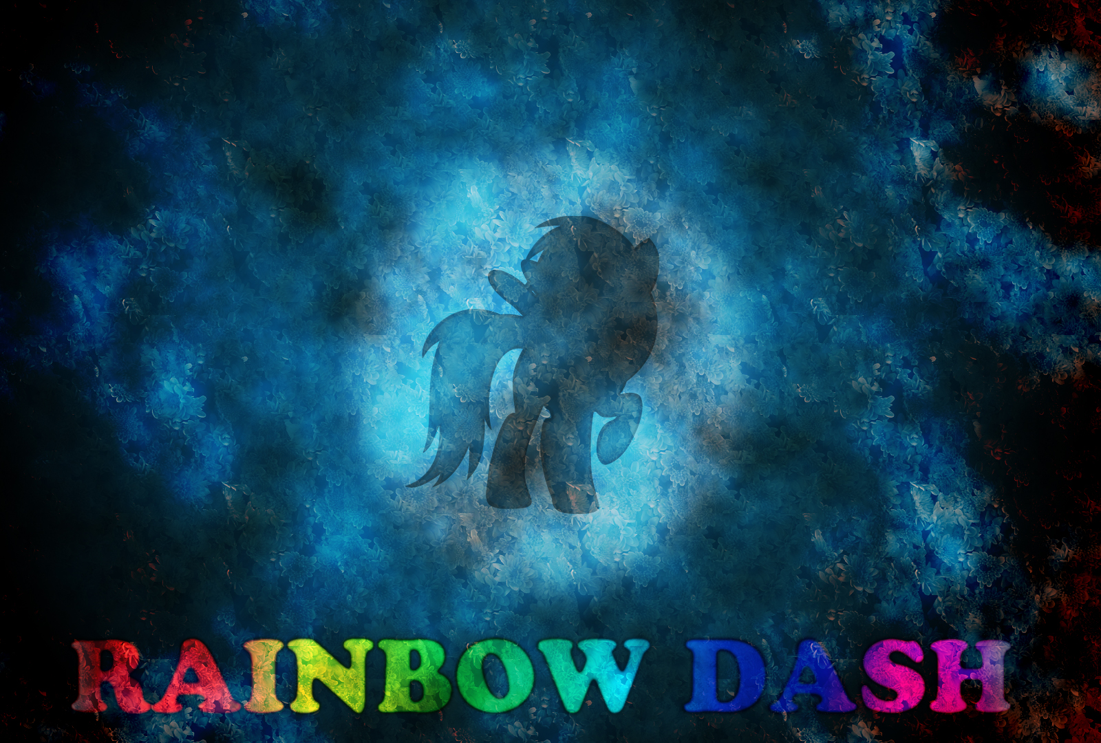 Rainbow Dash Ice wallpaper by ALoopyDuck