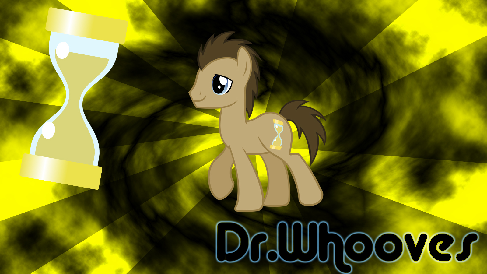 Dr. Whooves Wallpaper by ALoopyDuck