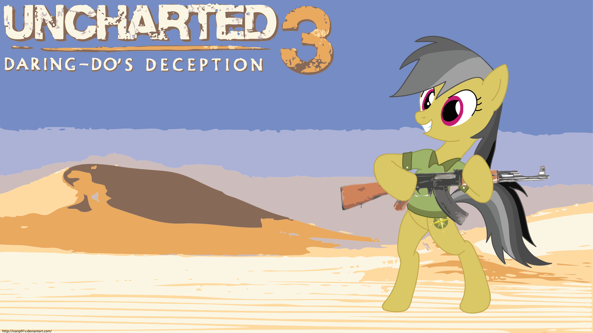 Uncharted 3: Daring-Do's deception by IvanP91v