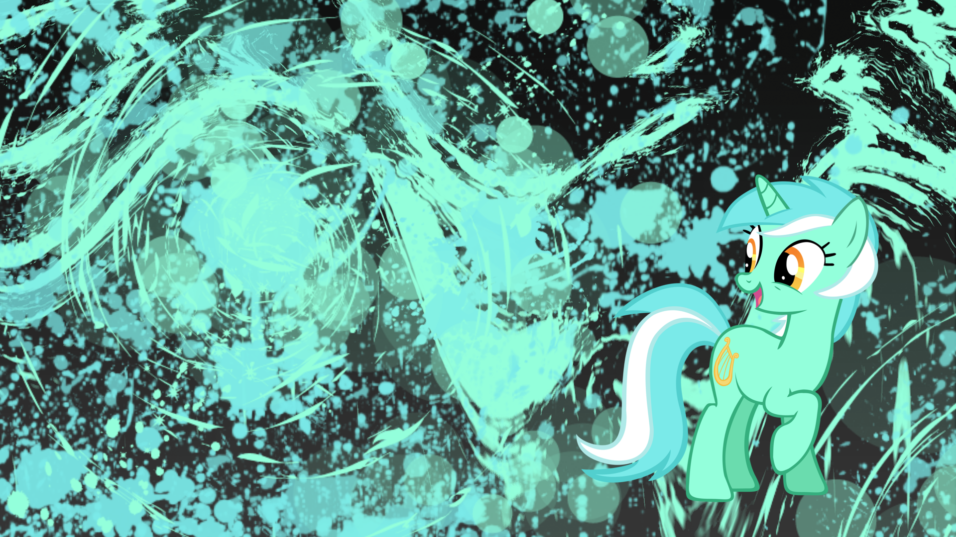 MLP:FiM Lyra wallpaper by Apoljak