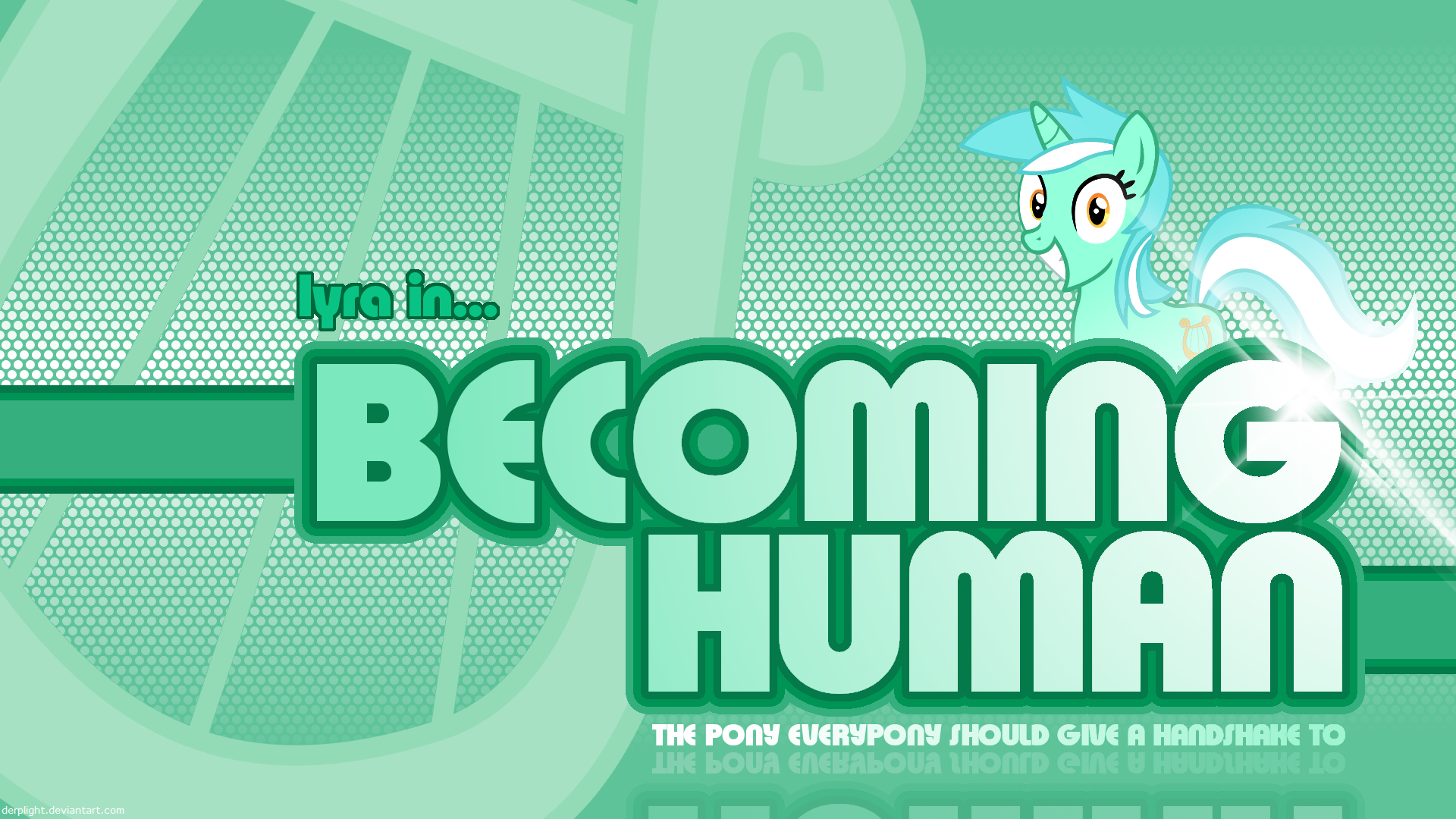 Becoming Human (Pony Everypony Should Handshake) by BlackGryph0n, DerpLight and Moonbrony