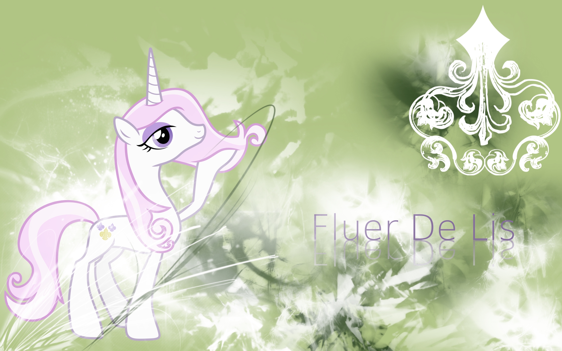 Fluer De Lis Wallpaper by AxemGR and DasinBoot