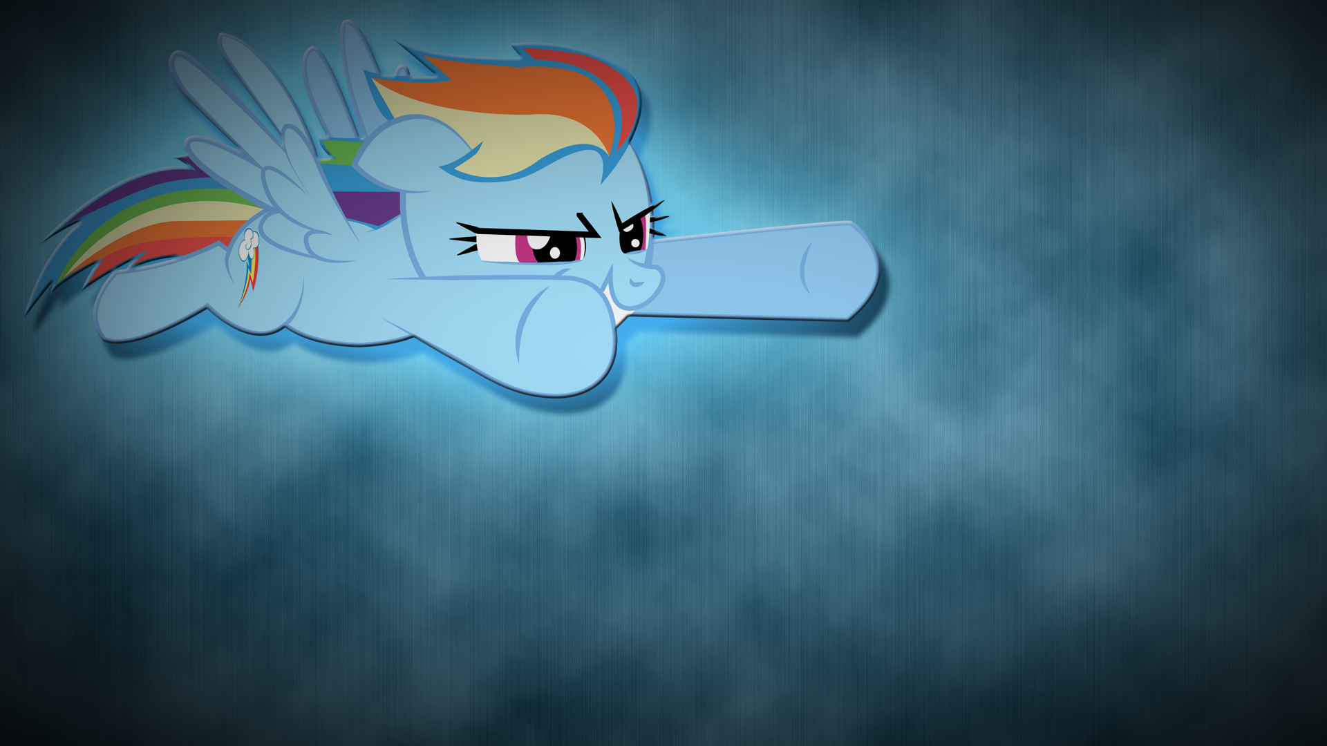 RainbowDASH Wallpaper by Silentmatten