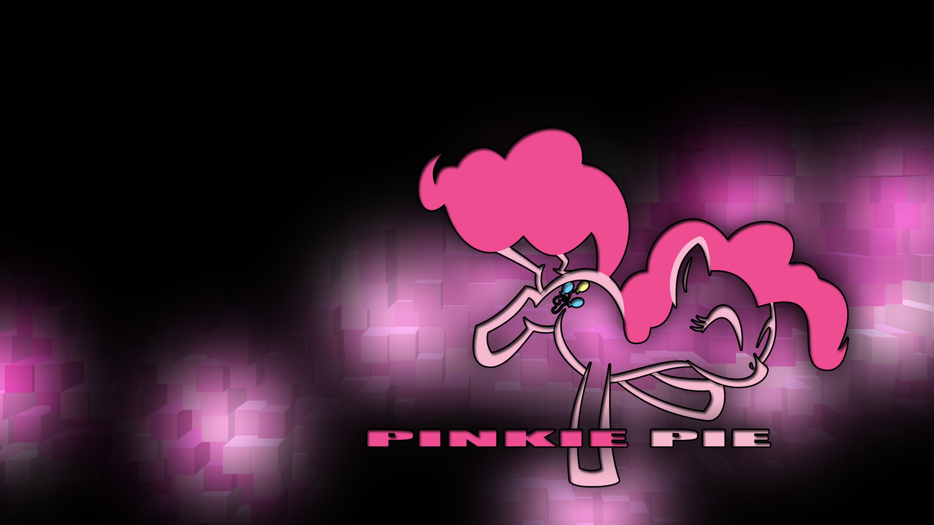 Pinkie Pie Wallpaper by Pappkarton and UP1TER