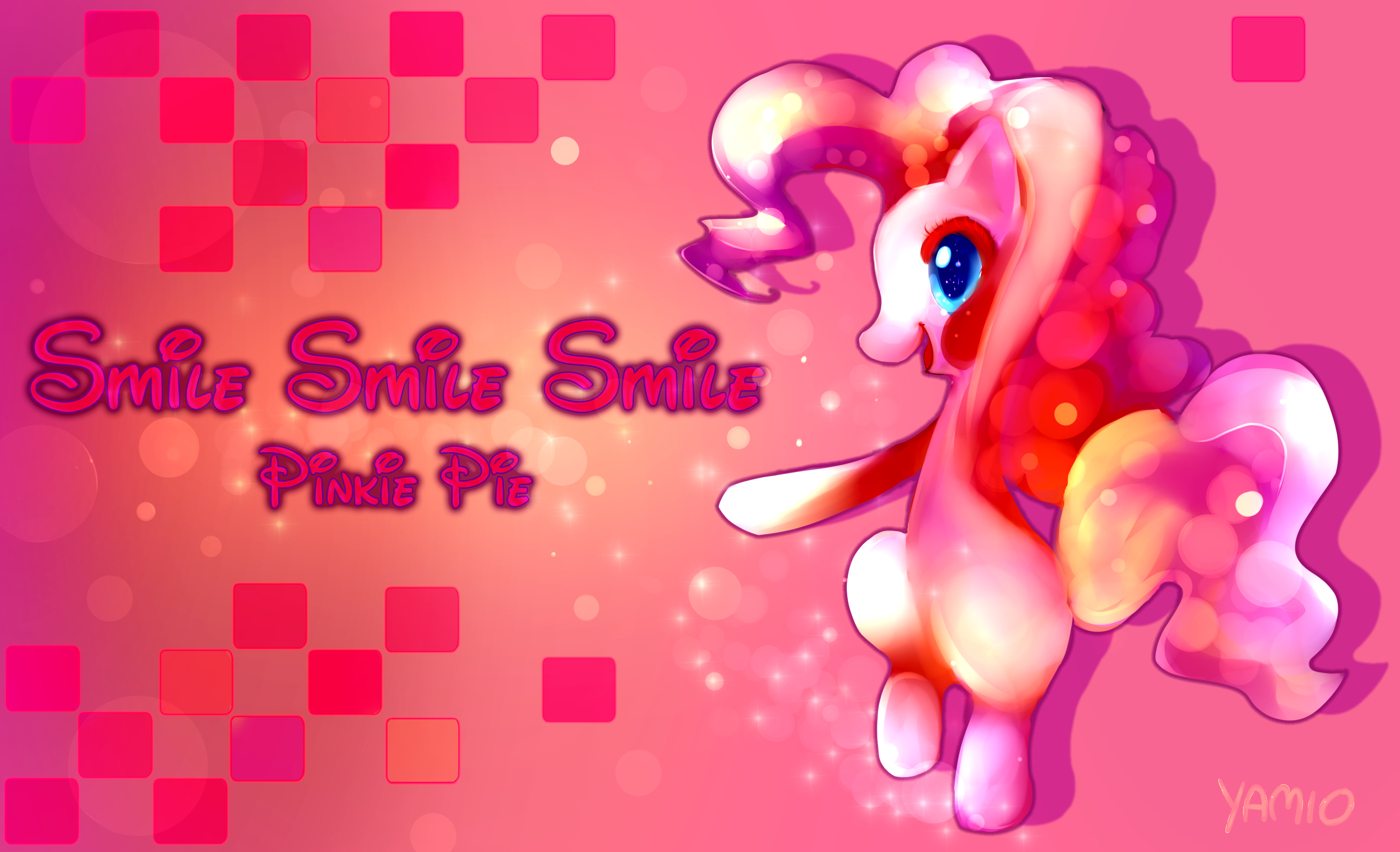 Pinkie Pie - Smile Smile Smile by Yamio