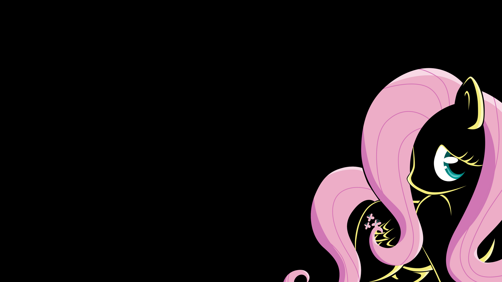 Fluttershy background by Braukoly