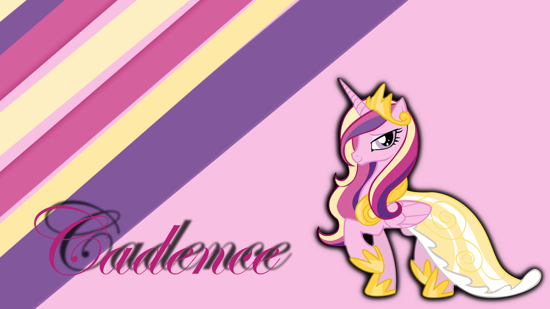 MLP:FiM Princess Cadence wallpaper by Apoljak