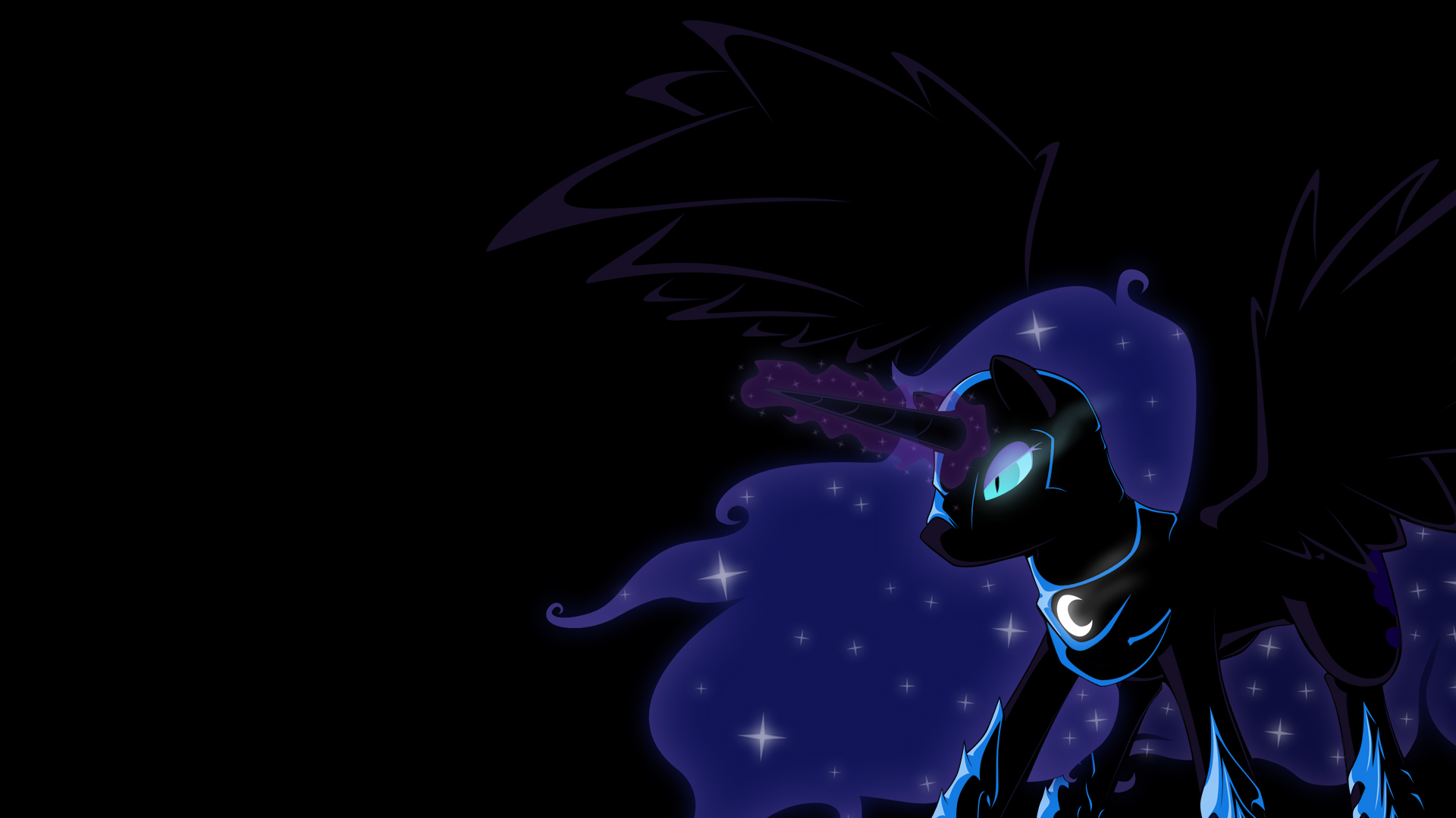 Nightmare Moon BG by Braukoly