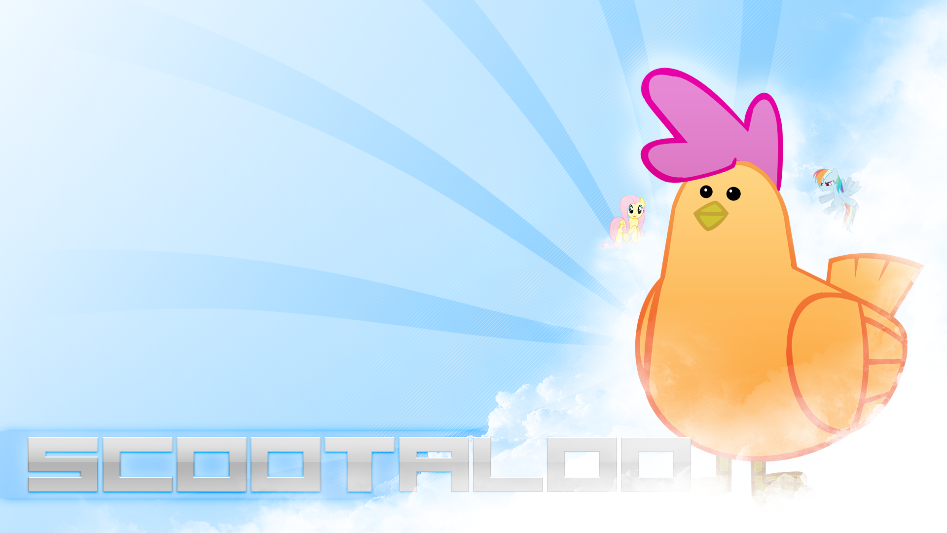 Scootaloo Wallpaper by jlryan, Moldypotato and speedingturtle