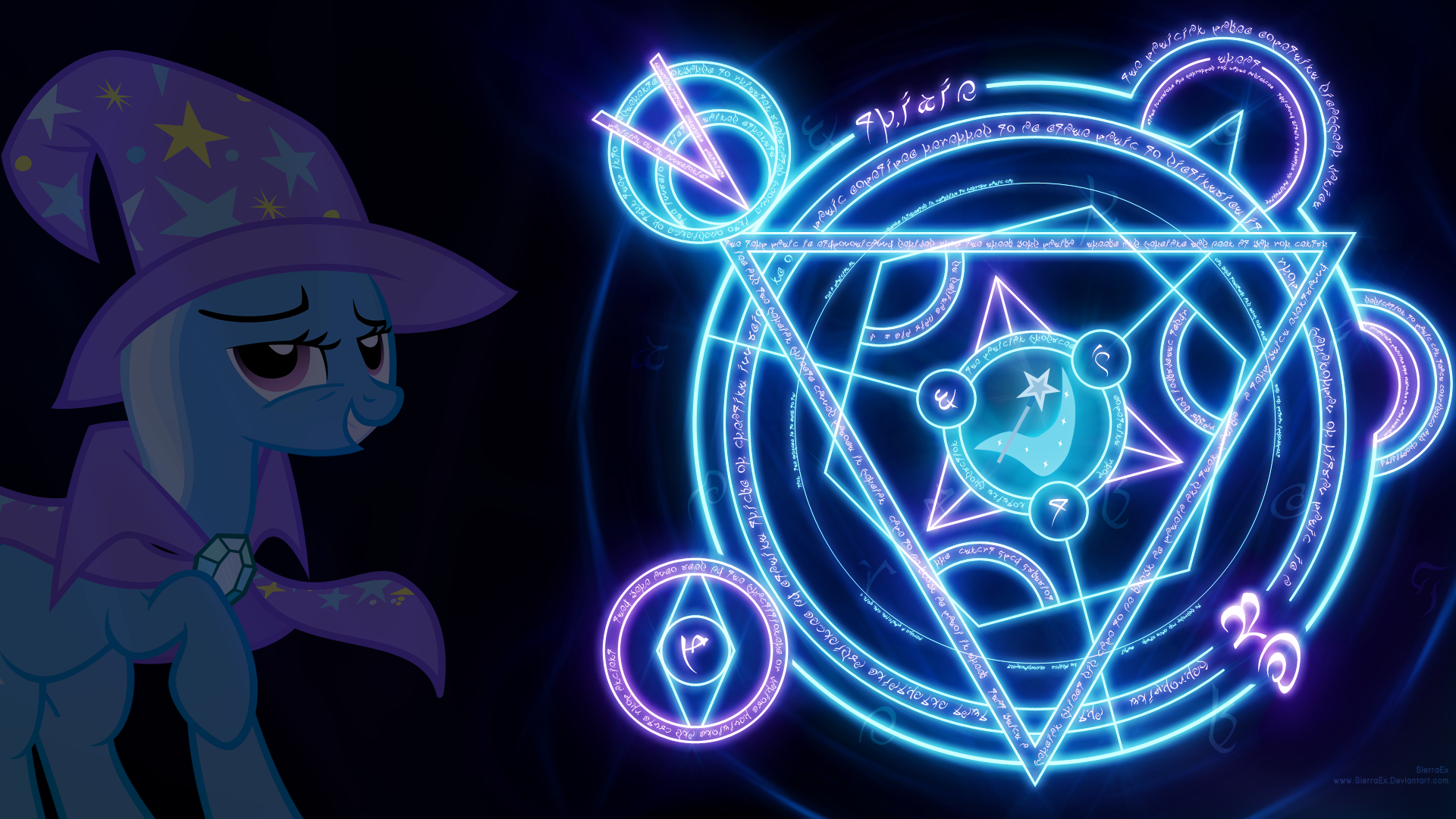 Arcane Trixie by MisterLolrus, SierraEx and The-Smiling-Pony