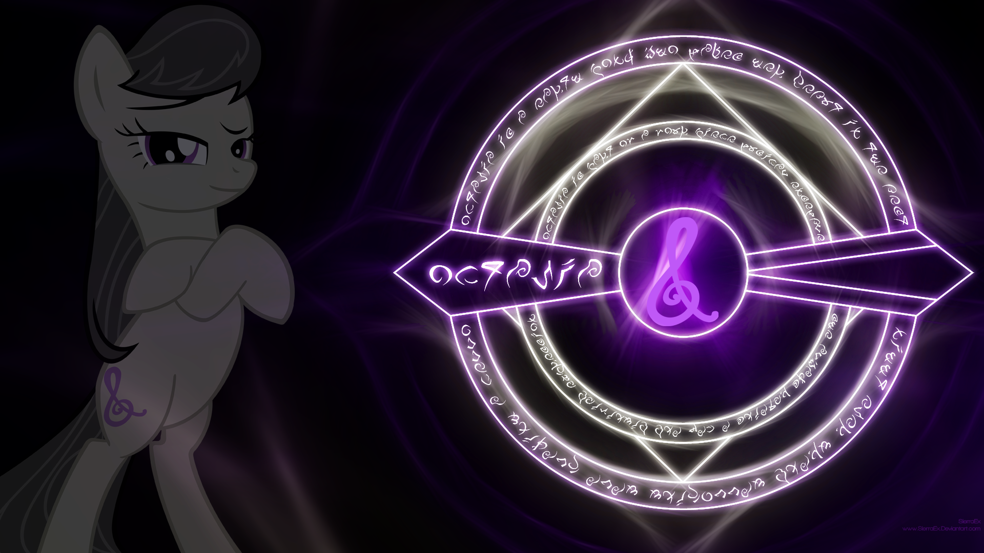 Arcane Octavia by MoongazePonies, SierraEx and The-Smiling-Pony