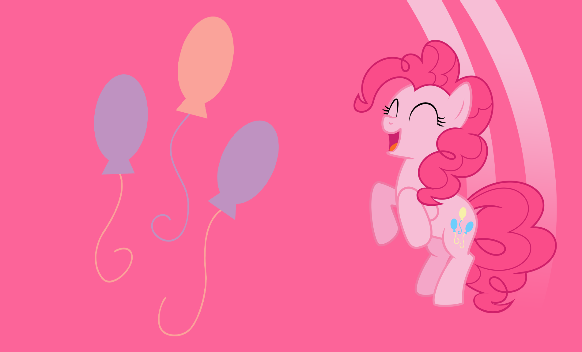 Dual Strip Wallpapers - Pinkie Pie by Ray-Twilight
