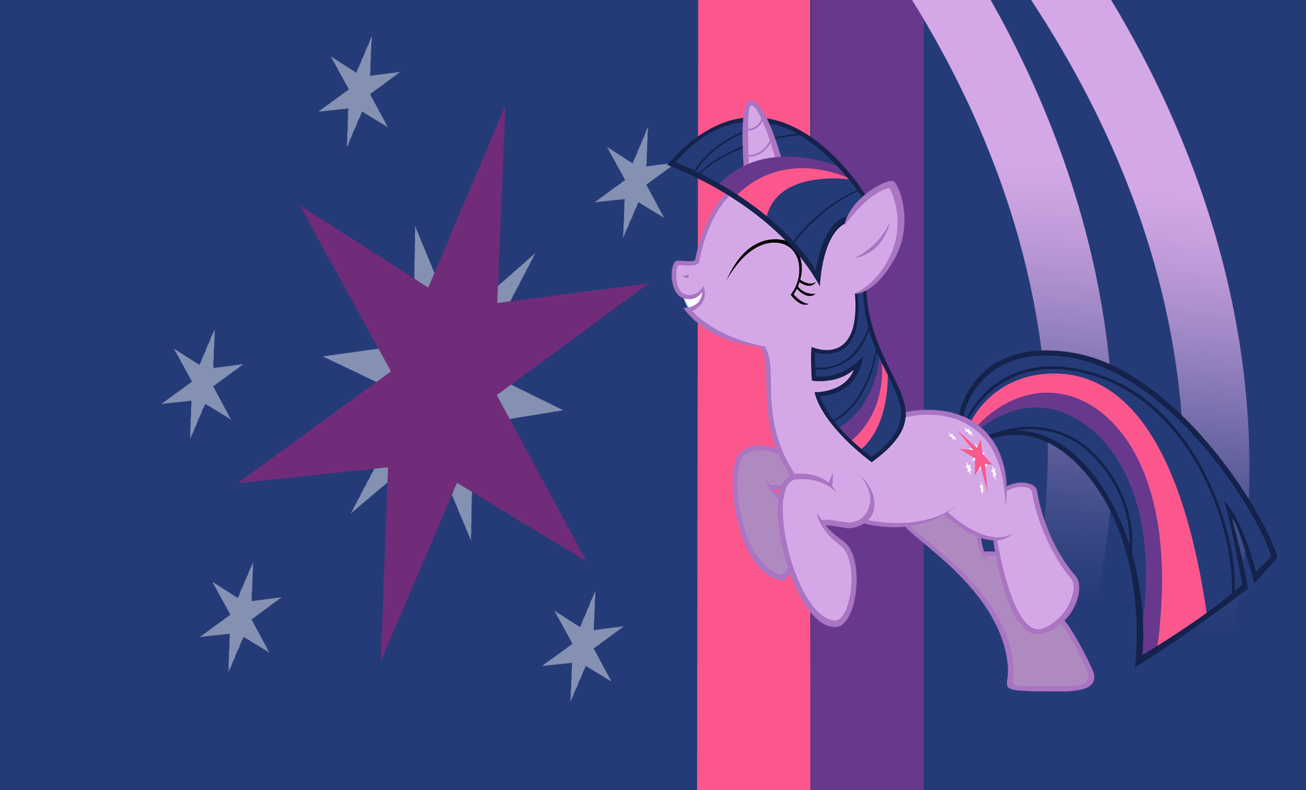 Dual Strip Wallpapers - Twilight Sparkle by Ray-Twilight