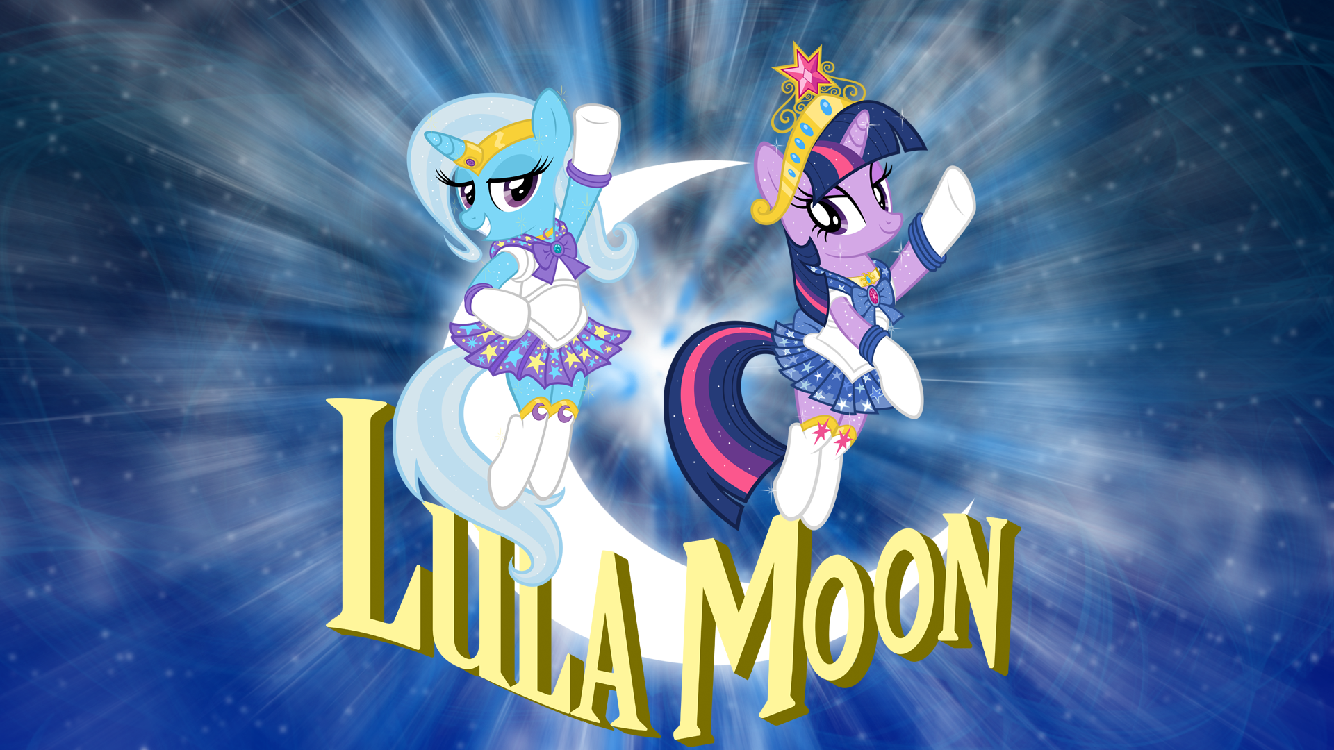 FiM: Lula Moon Wallpaper by Dentist73548, M24Designs and tygerbug