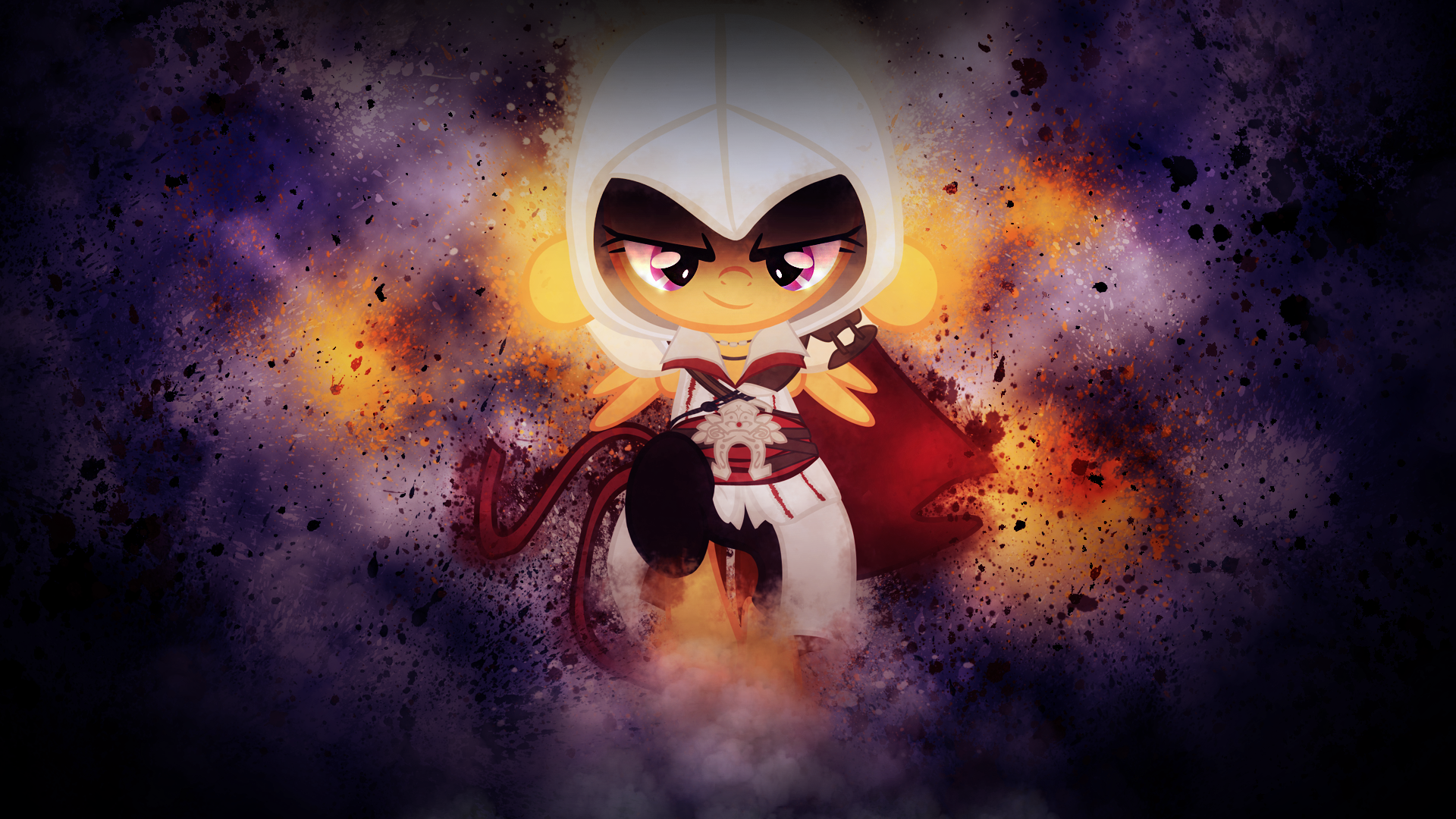 Ezio Scootatore Wallpaper by NadiaRodriguez and SandwichDelta