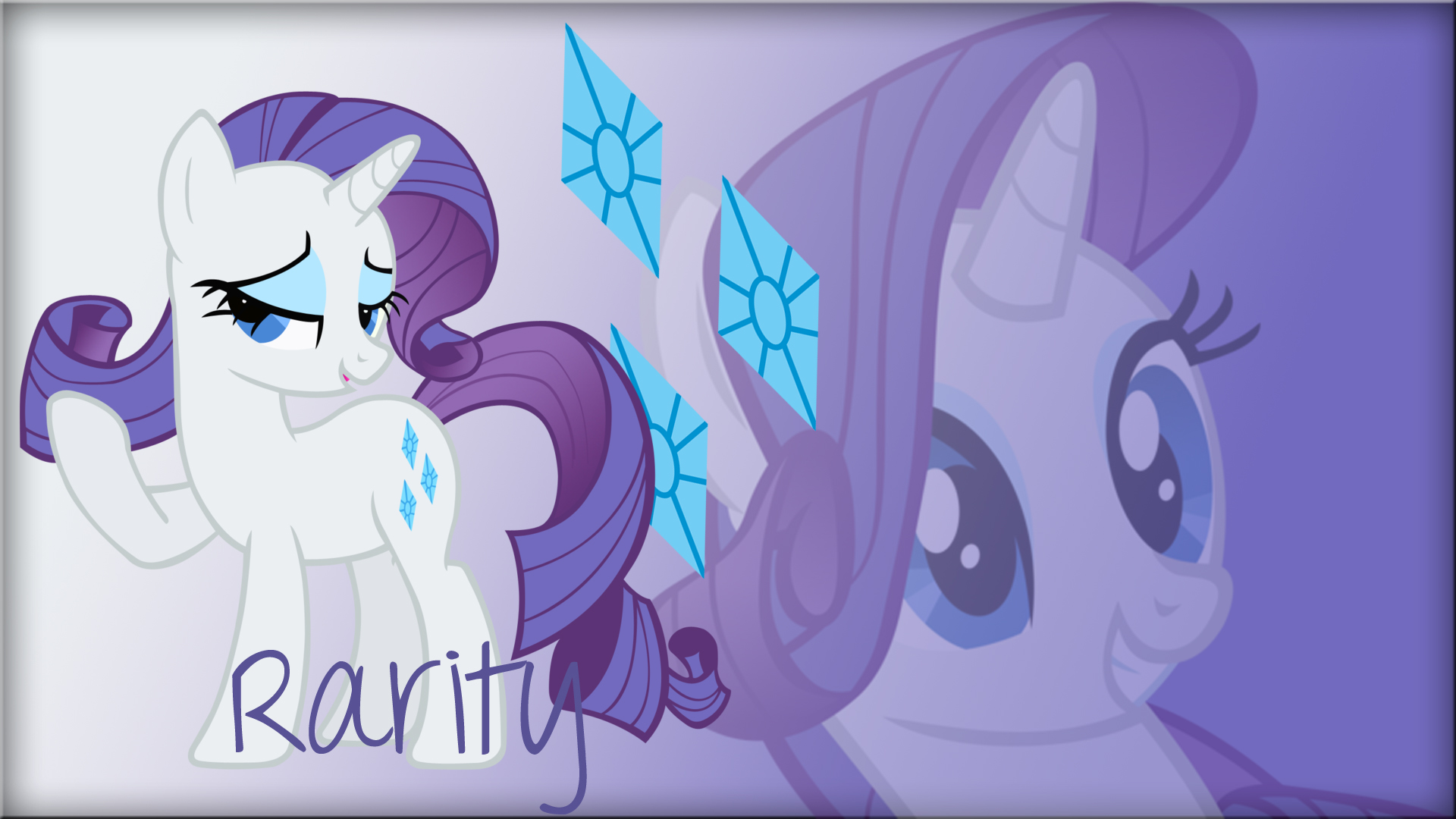 Rarity Wallpaper by MrIndecisive