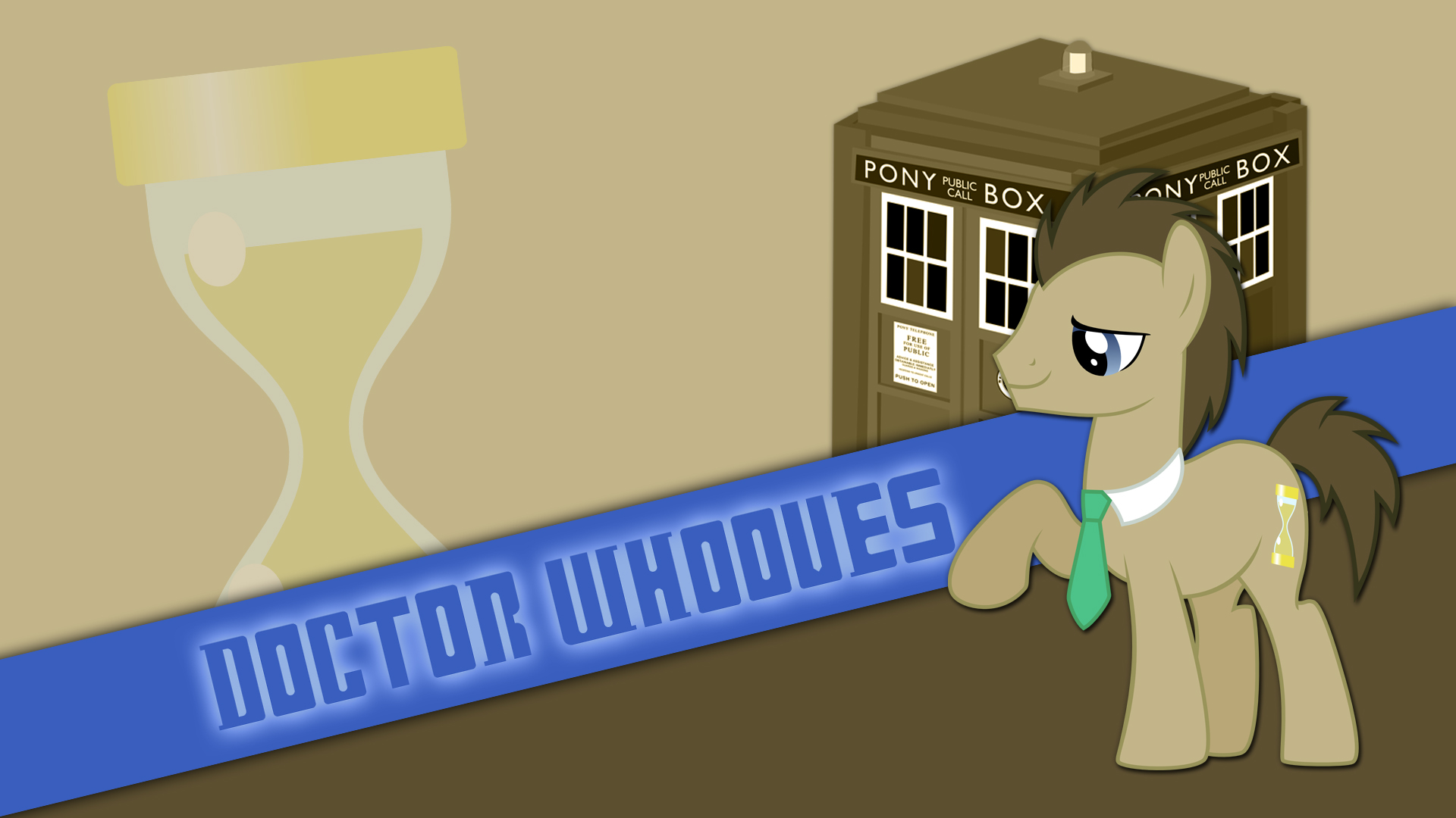 Doctor Whooves Wallpaper by CaptainBritish, MaximillianVeers, nickman983 and Pappkarton