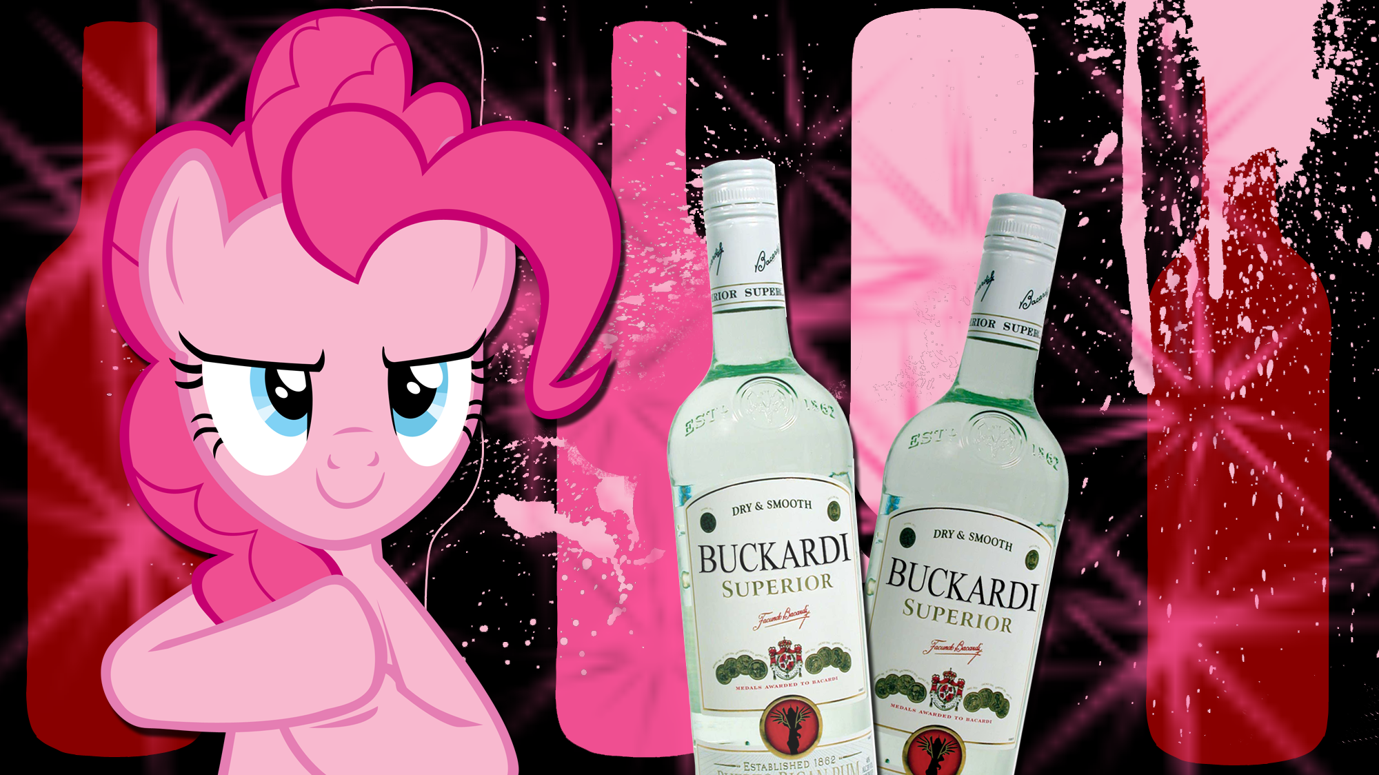 What Do Ponies Drink? - Pinkie Pie by 4Suit and ponypalooza