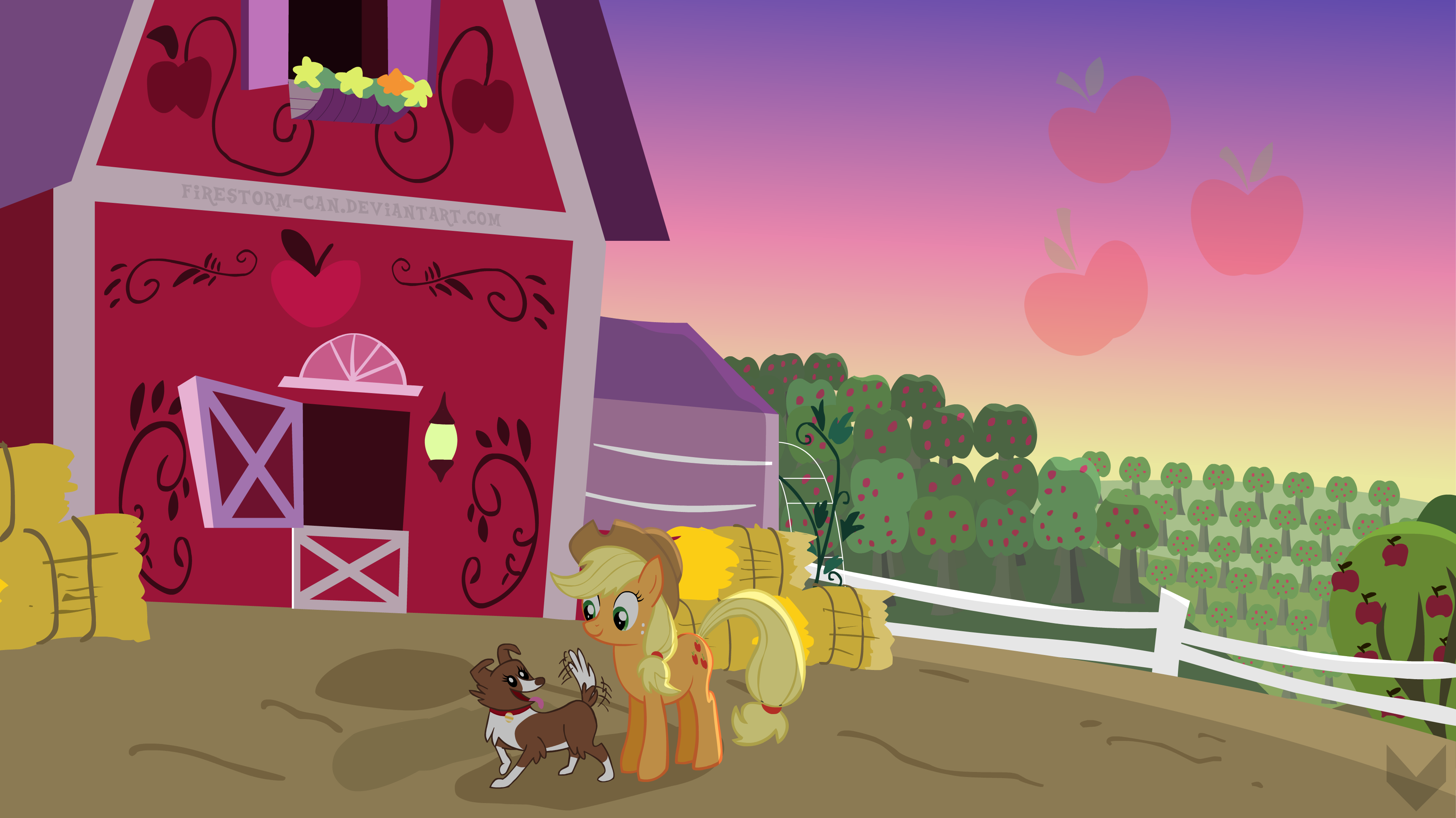 Applejack - Dawn of the Harvest by BlackGryph0n and Firestorm-CAN