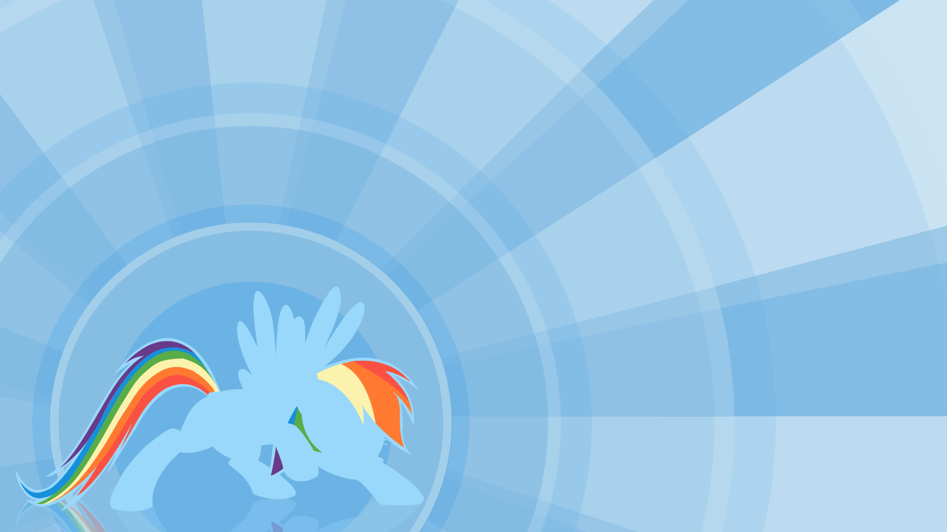 Rainbow Dash Minimalist by SirPayne