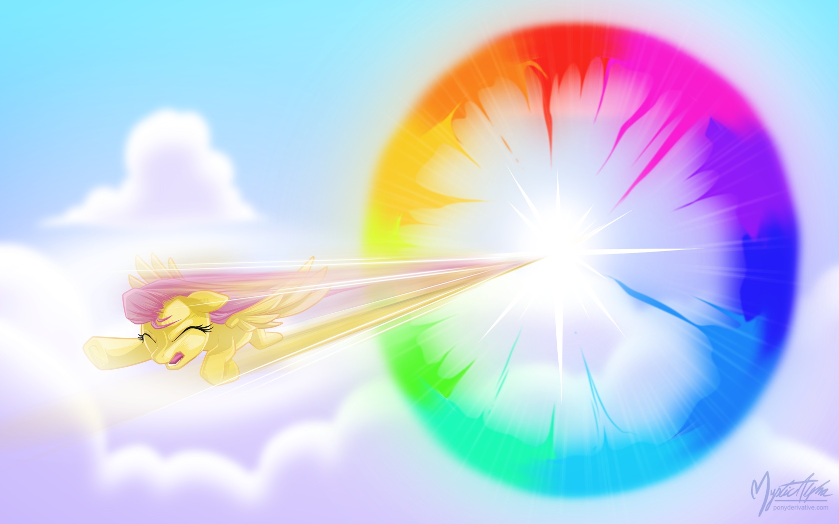 sonic and rainbow dash wallpaper