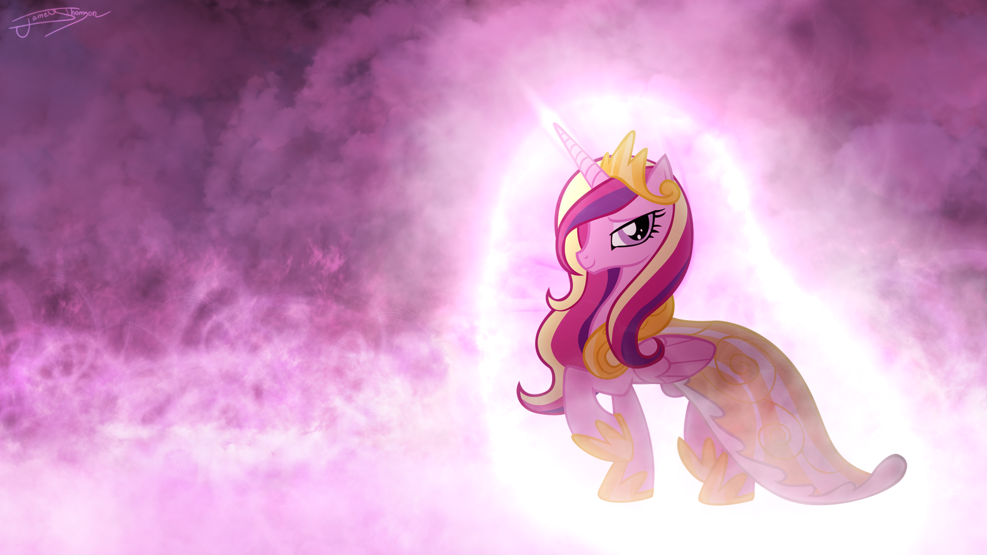 Princess Cadence - Serene Clouds by Jamey4