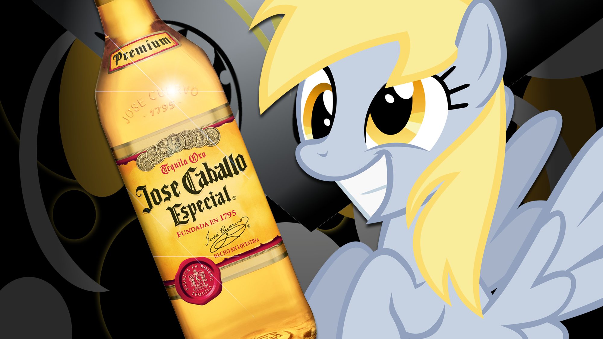 What Do Ponies Drink? - Derpy Hooves by 4Suit and ObtuseLolcat