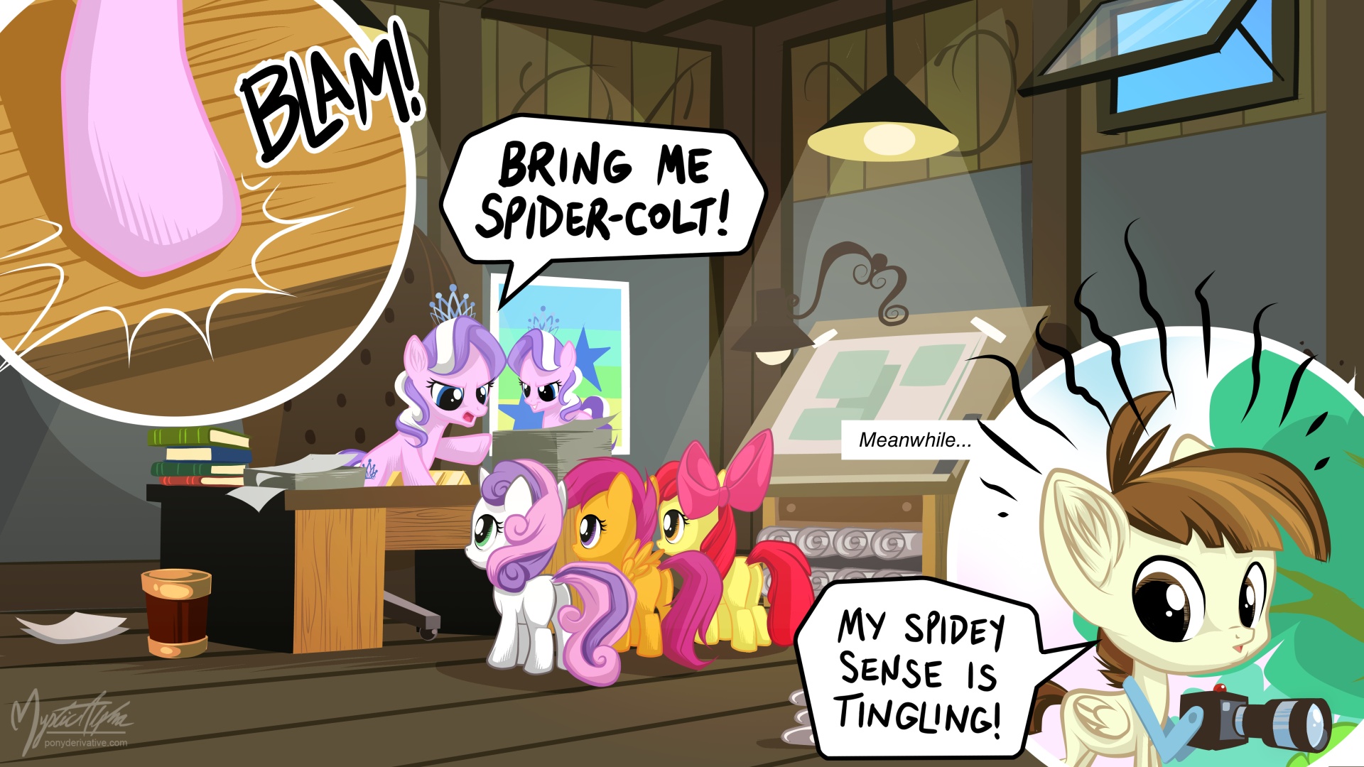 Spider-colt by mysticalpha