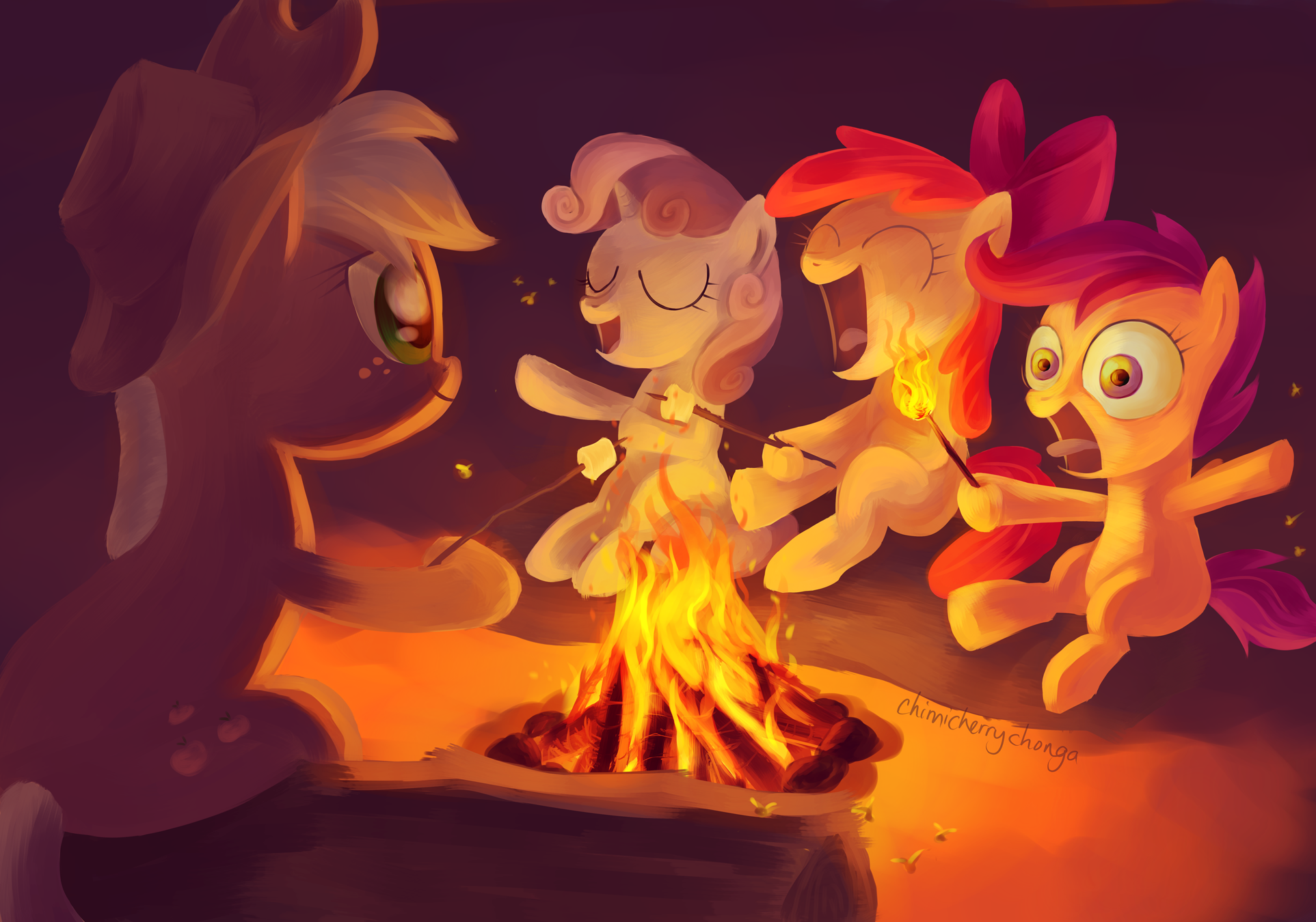 CMC Campers YAY! by chimicherrychonga