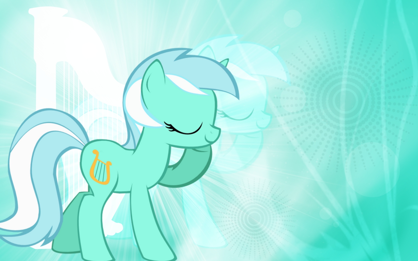 Lyra Wallpaper by DasinBoot and OceanBreezeBrony