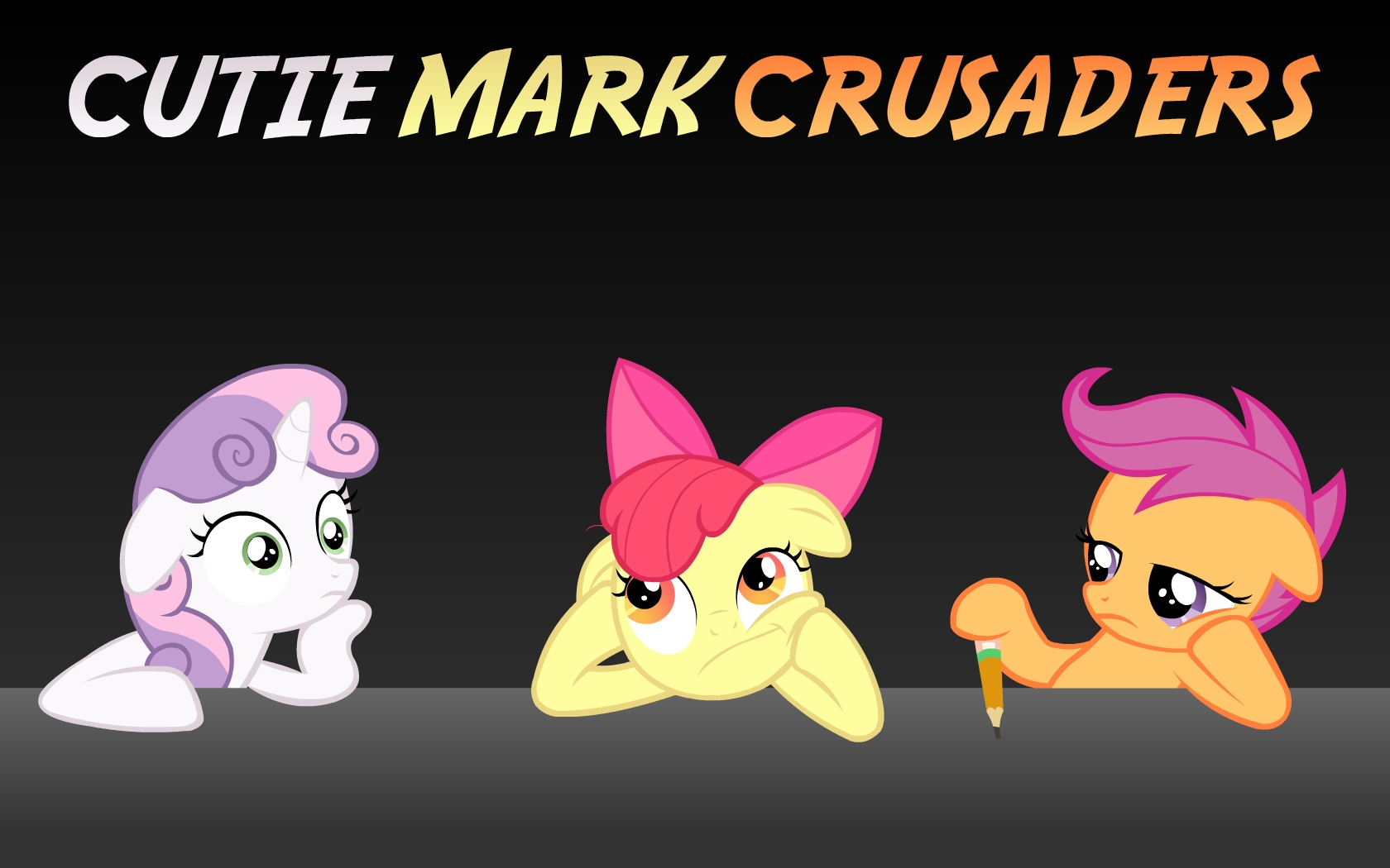 Cutie Mark Crusaders Journalists by Doctor-G