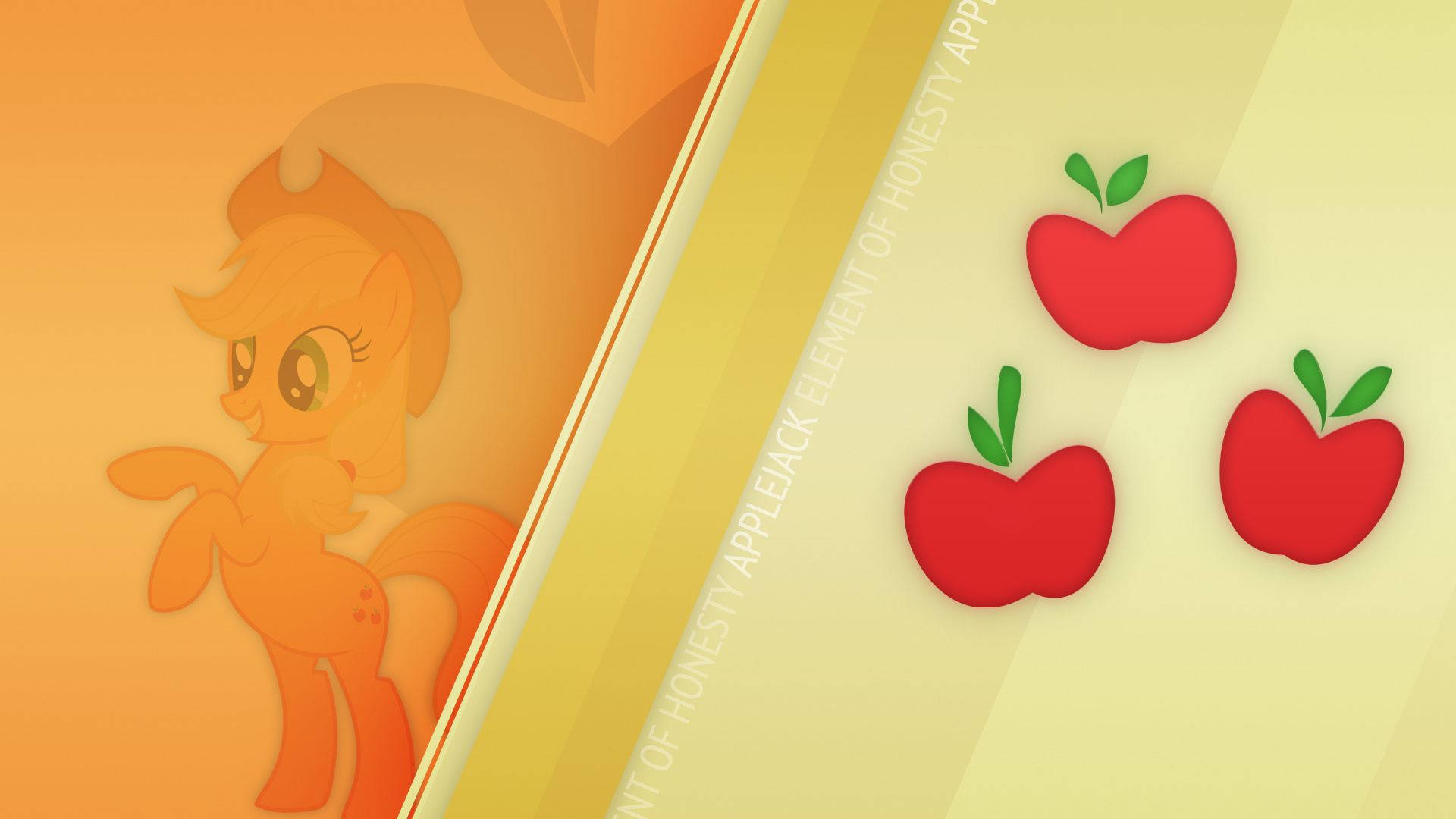 Applejack CM Wallpaper by Bardiel83, GuruGrendo and patekoro