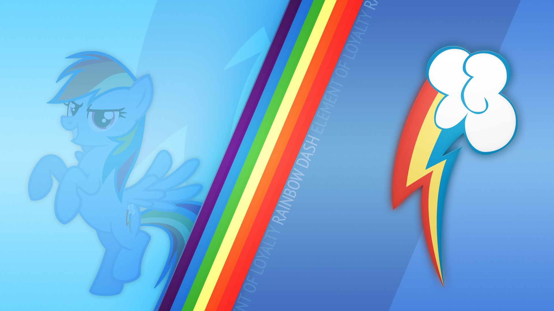 Rainbow Dash CM Wallpaper by Bardiel83, GuruGrendo and NarkoHunt