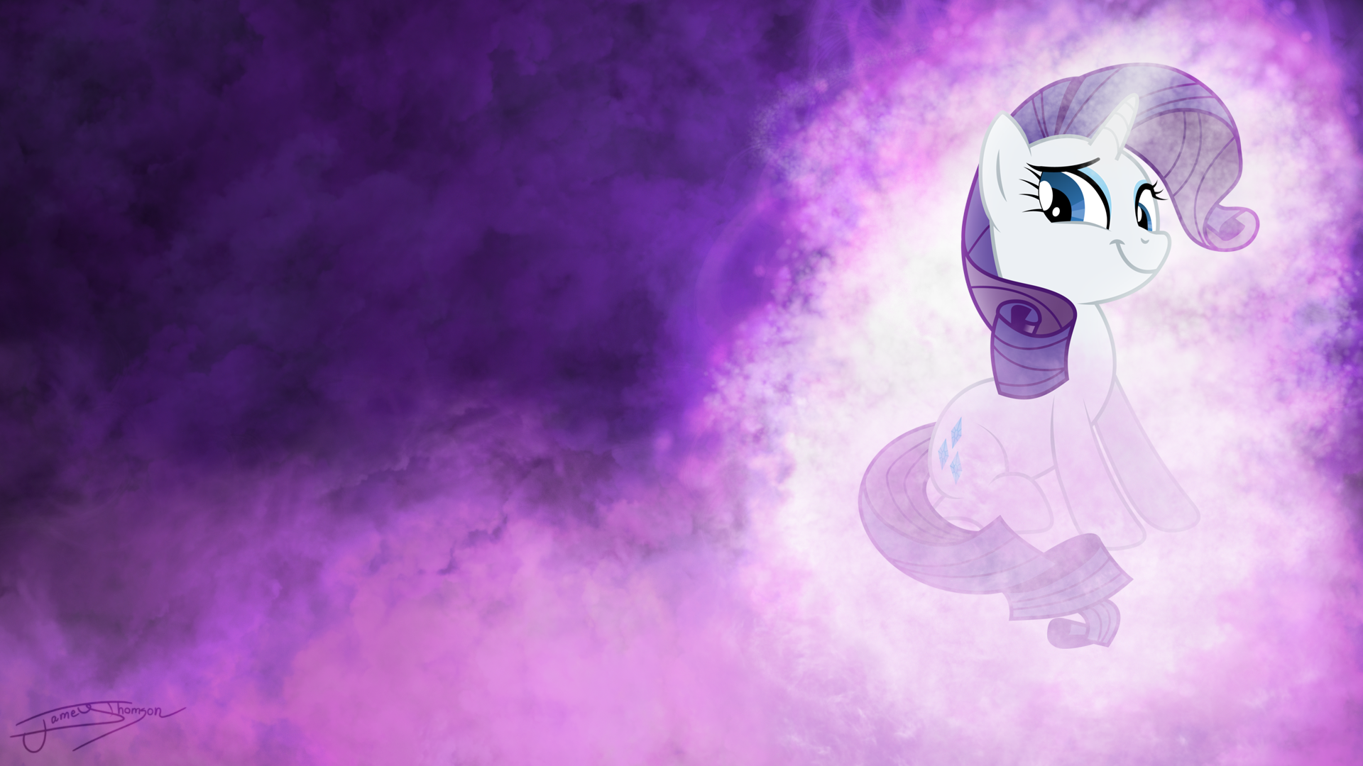 Rarity - Magical Clouds by Jamey4