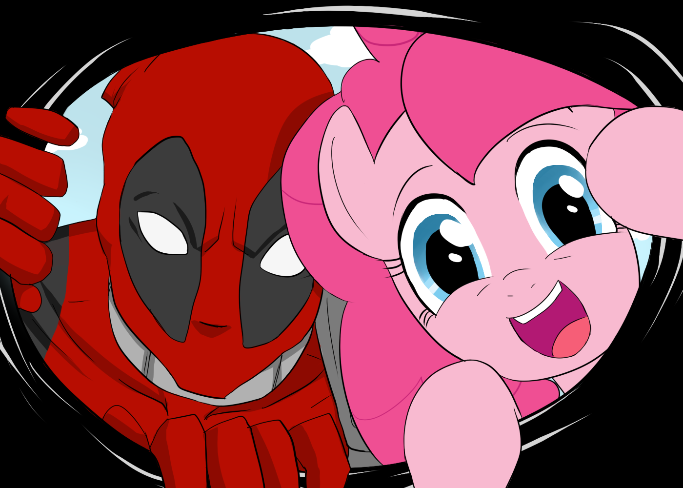 Wade and Pinkie by ninjaninjanoob23