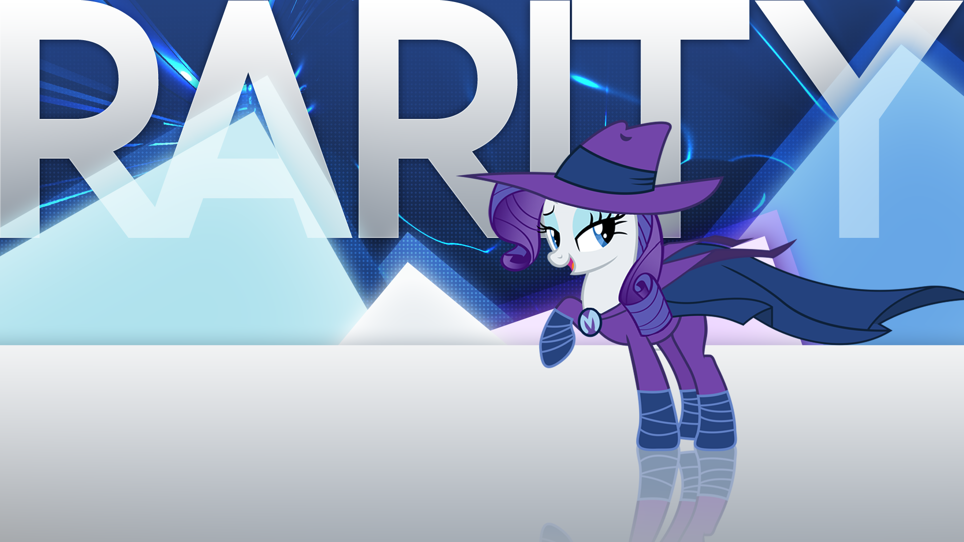 Rarity Wallpaper #2 by Moldypotato and Rarity6195