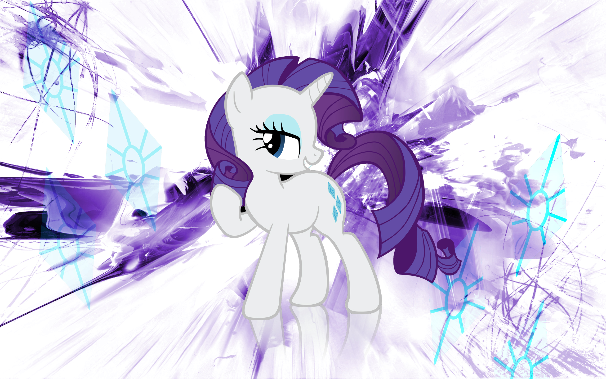 Rarity Wallpaper ''One in a Million'' by Saeiter and TheJourneysEnd