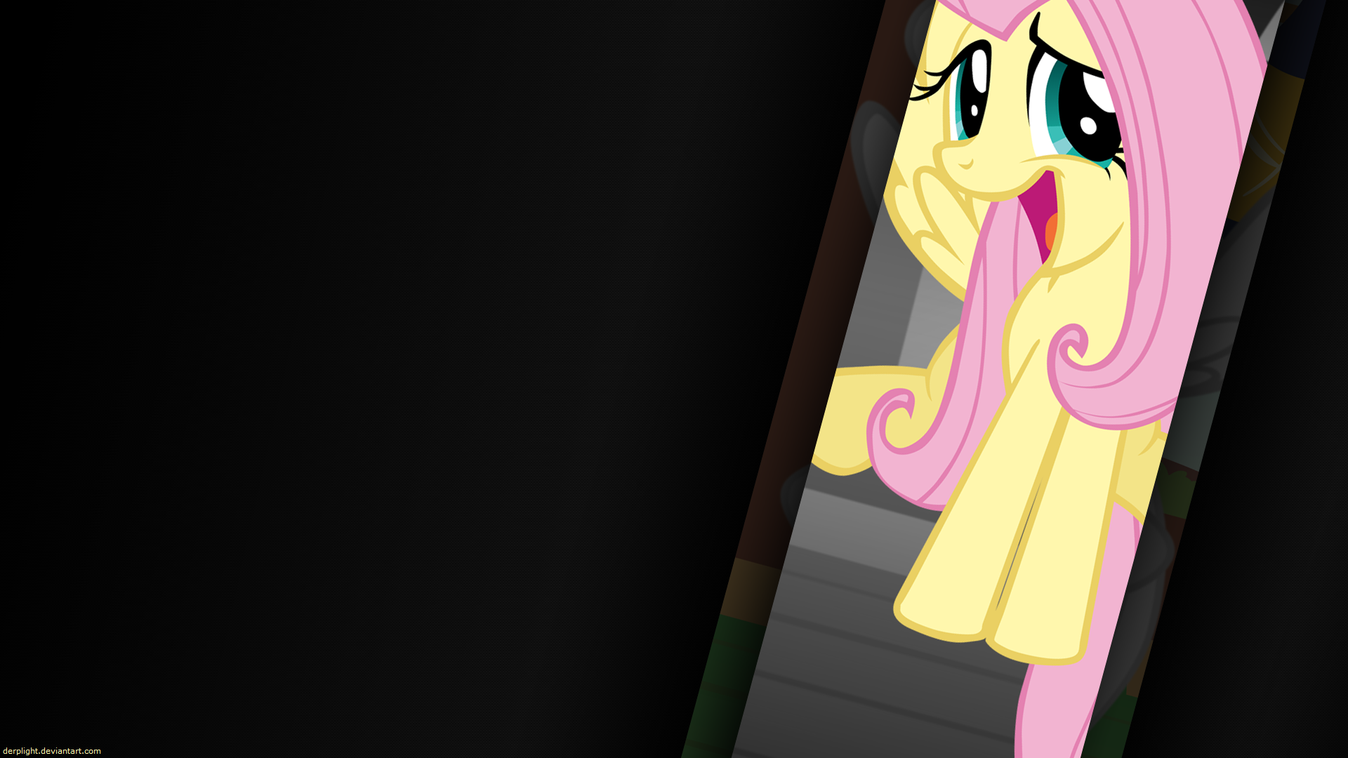 Untitled Fluttershy Wallpaper by anitech, DerpLight and MusicalWolfe