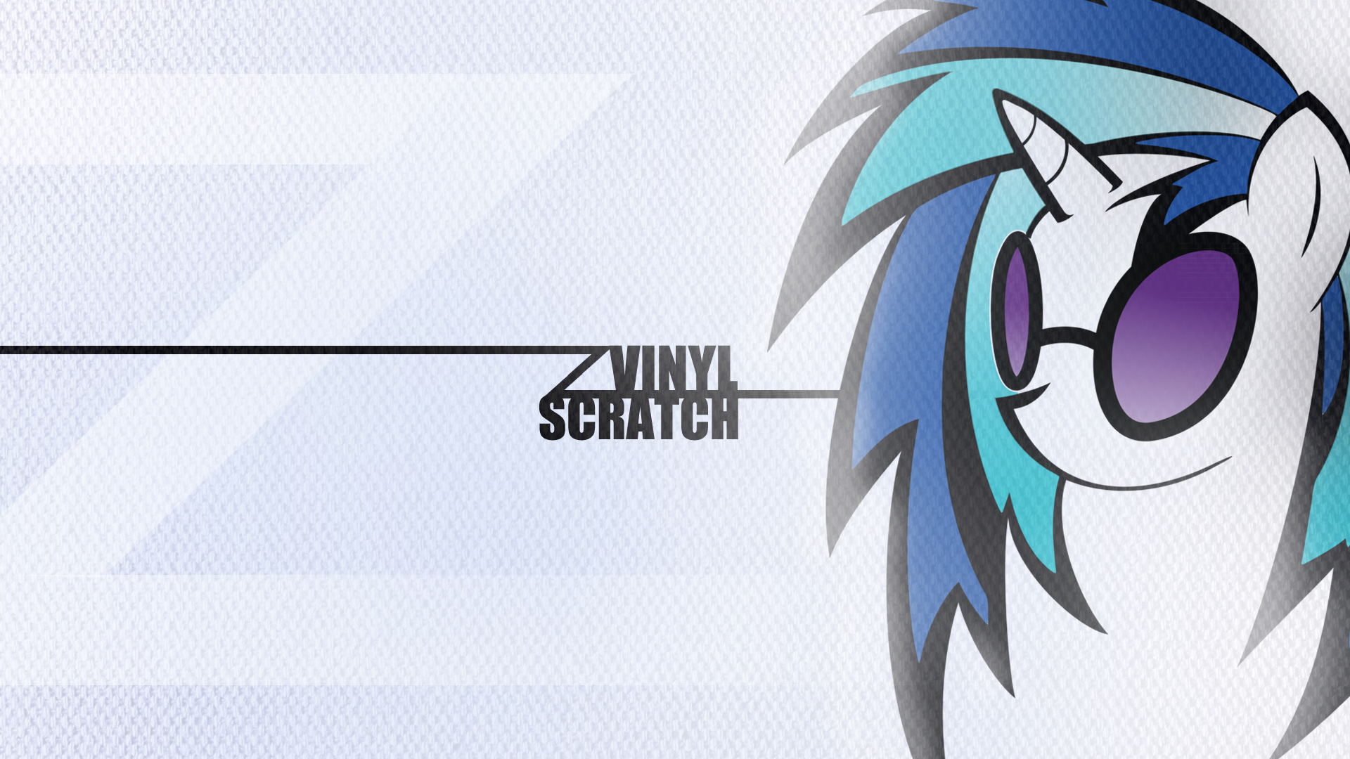 White Vinyl Scratch Wallpaper by QQwich and SandwichDelta