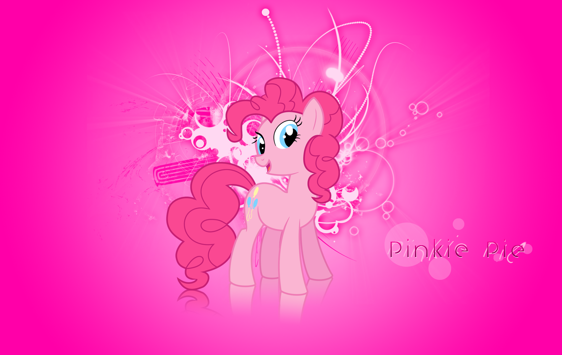 Pinkie Pie Wallpaper by CorruptedPoeny and Vexx3